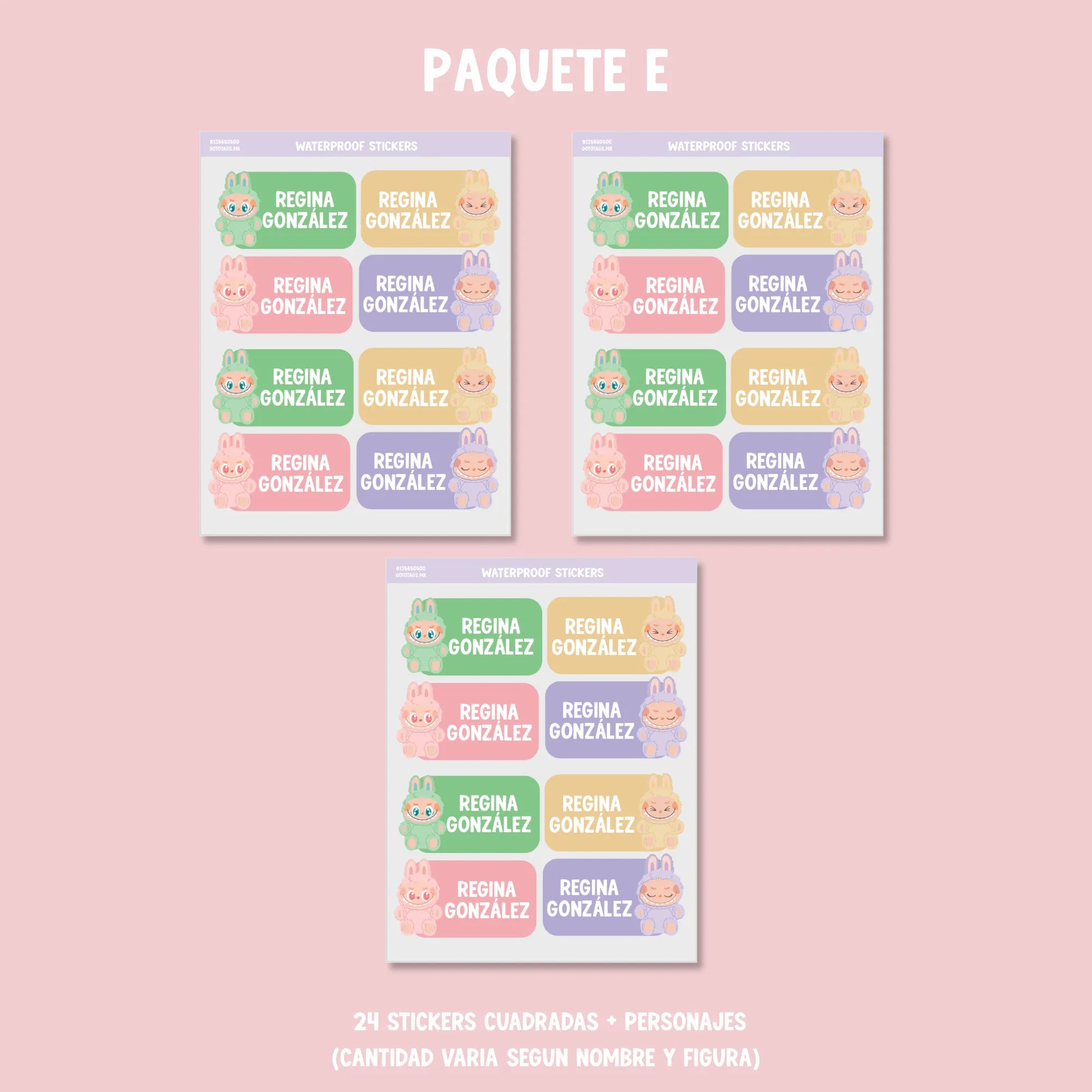Stickers Labubus