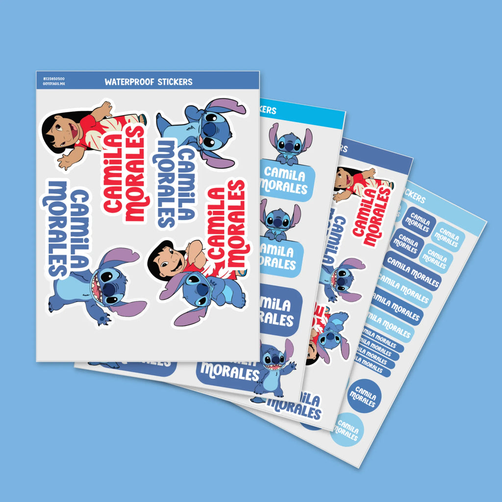 Stickers contra agua!