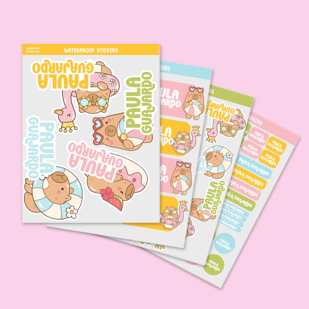 Stickers Capibaras