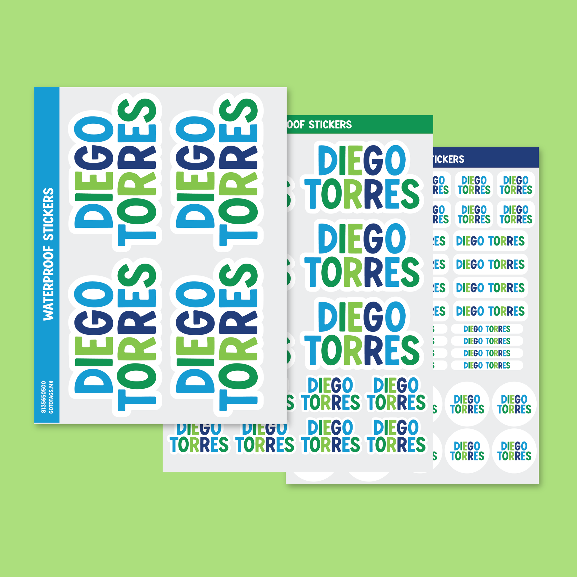 Stickers Silueta: Color 03