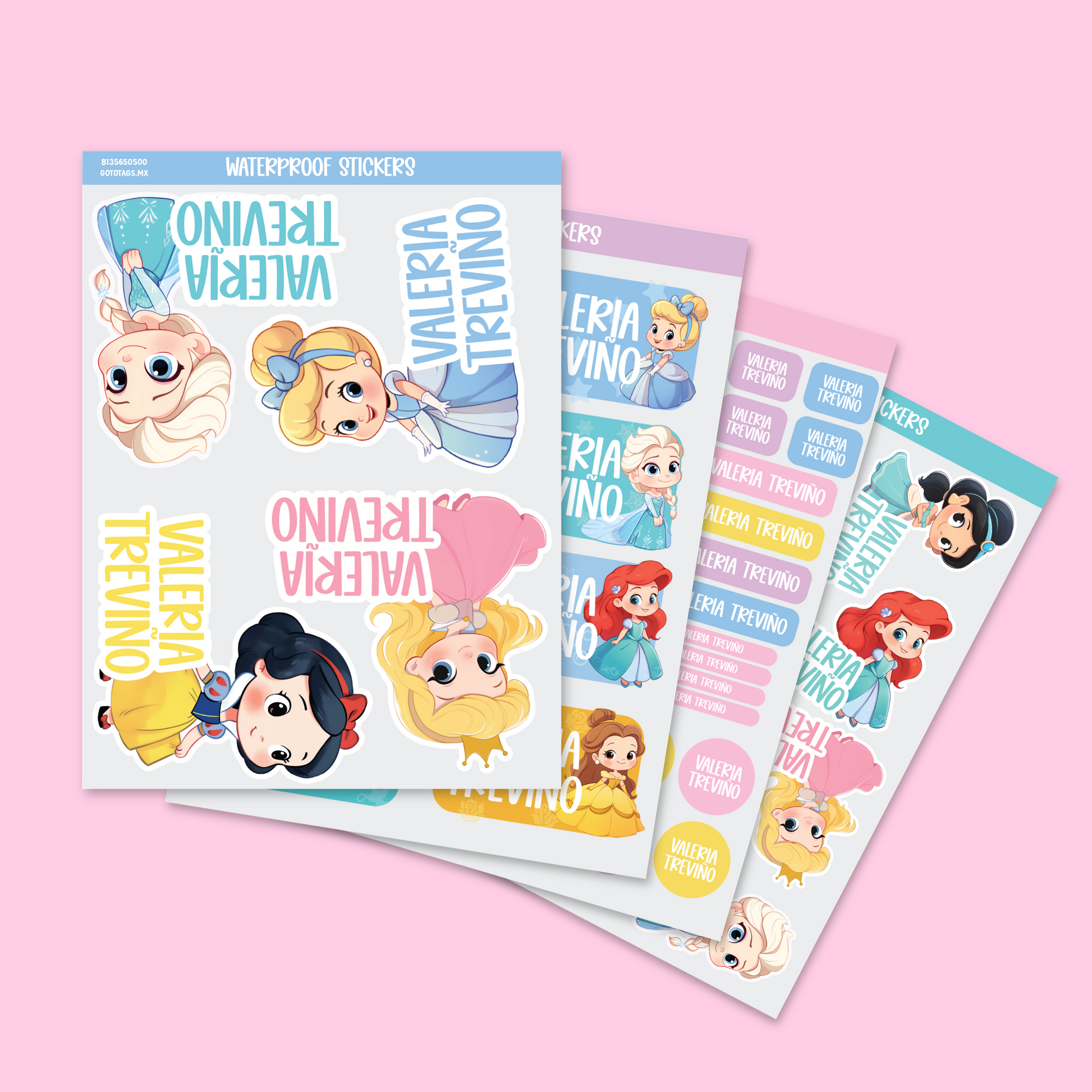 Stickers Princesas Bebes