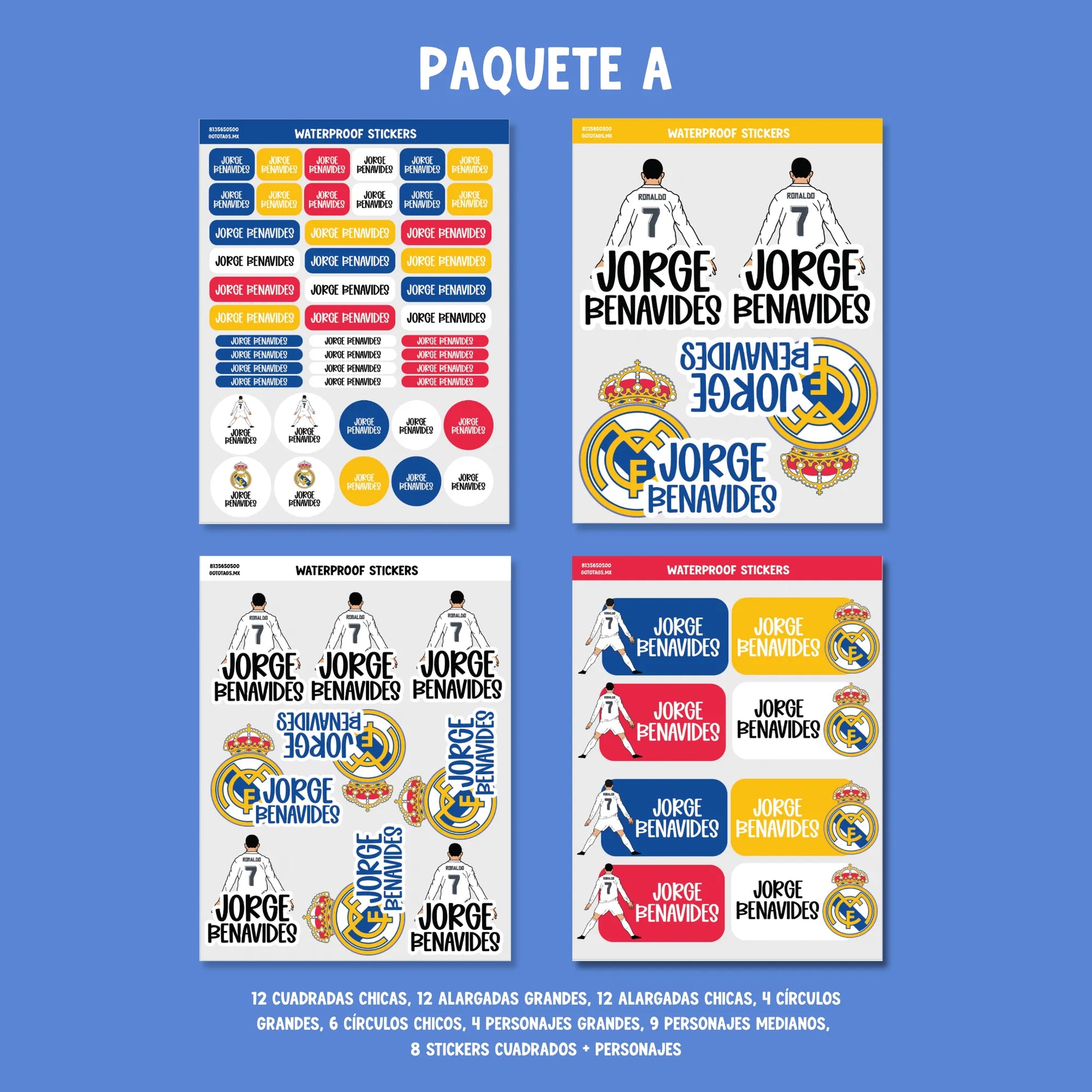 Stickers Real Madrid