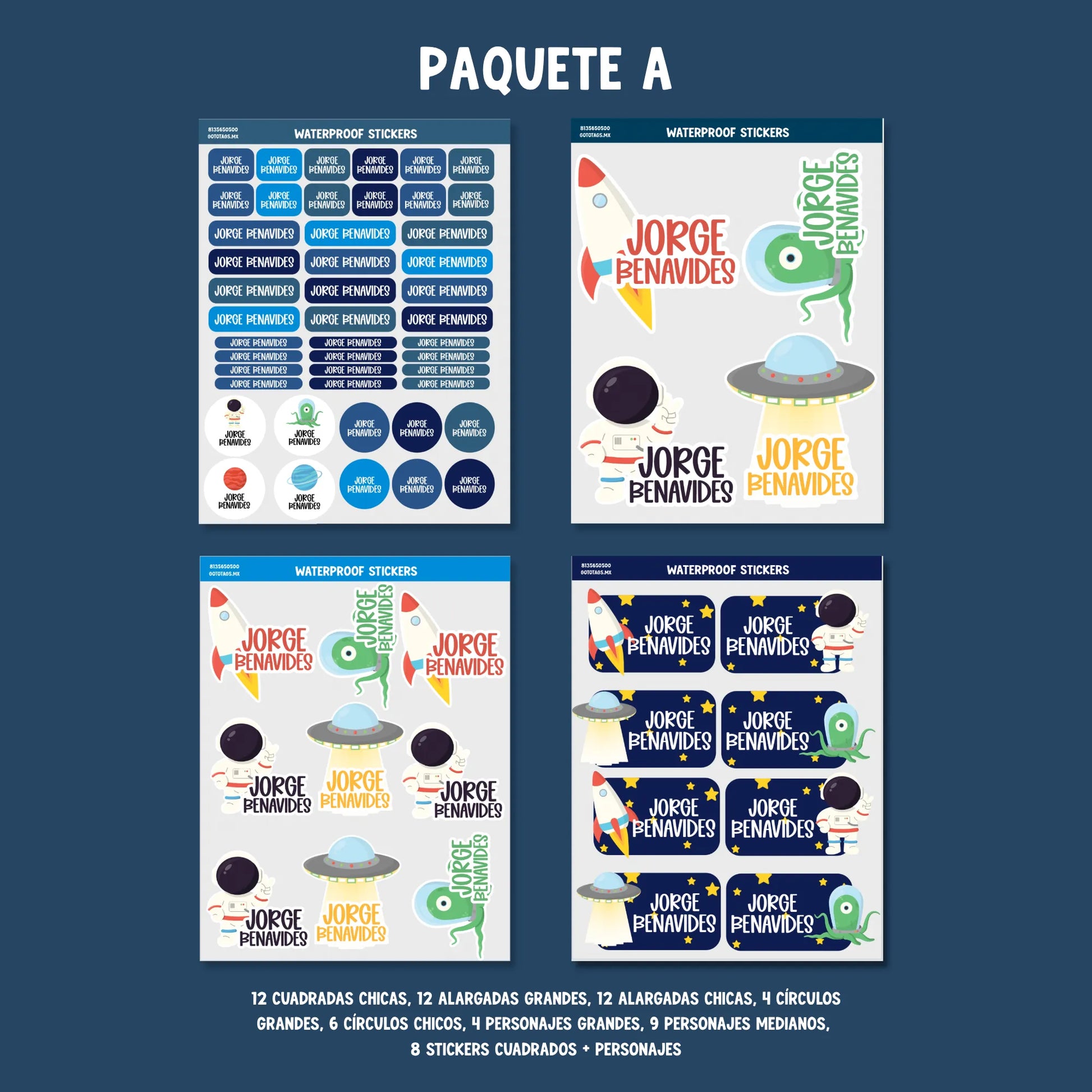 Stickers Espacio