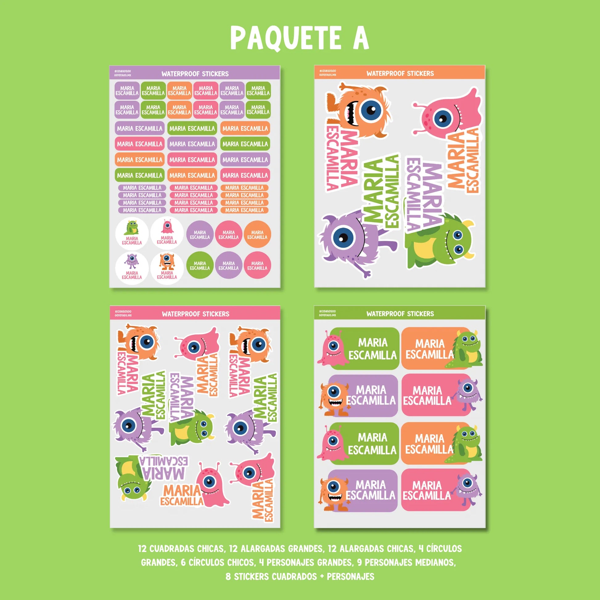 Stickers Monsters
