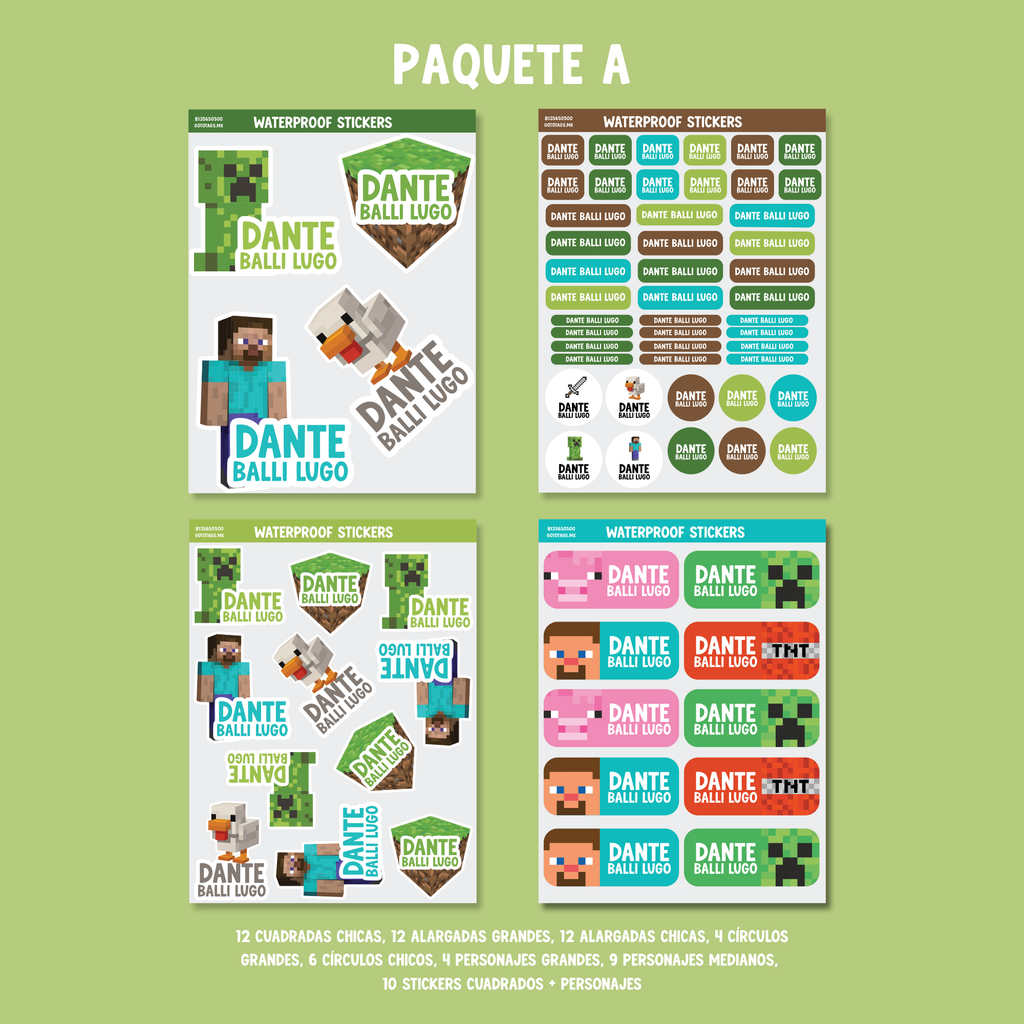 Stickers Minecraft