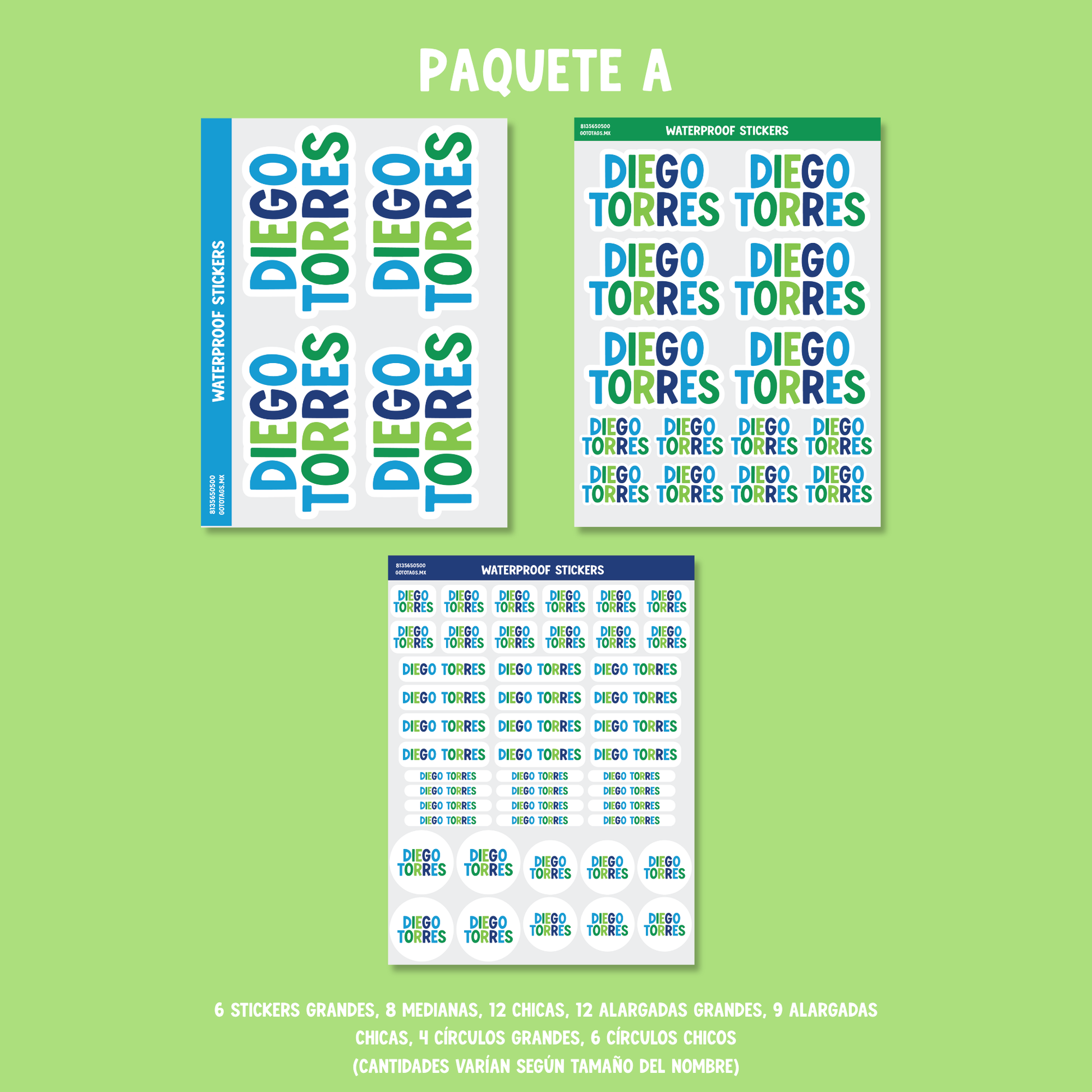 Stickers Silueta: Color 03