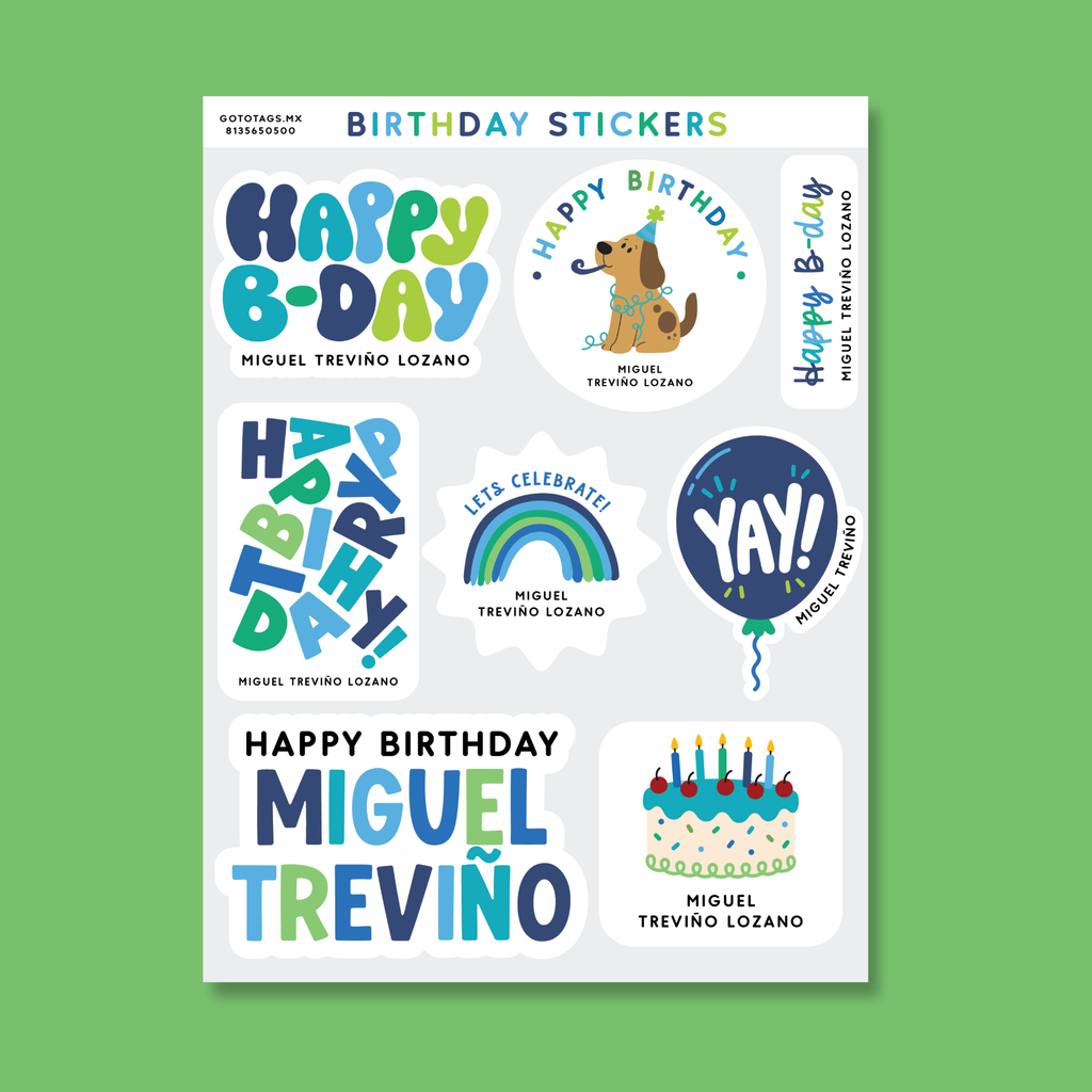 Stickers - Happy Birthday!