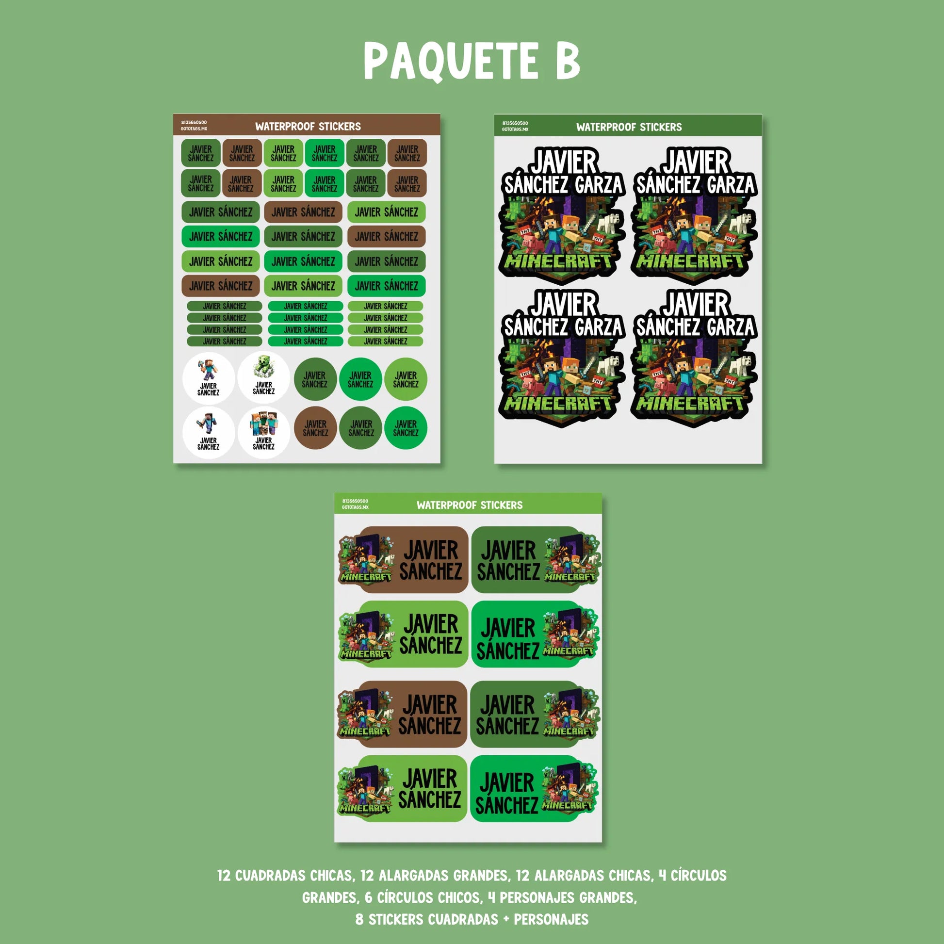 Stickers Minecraft