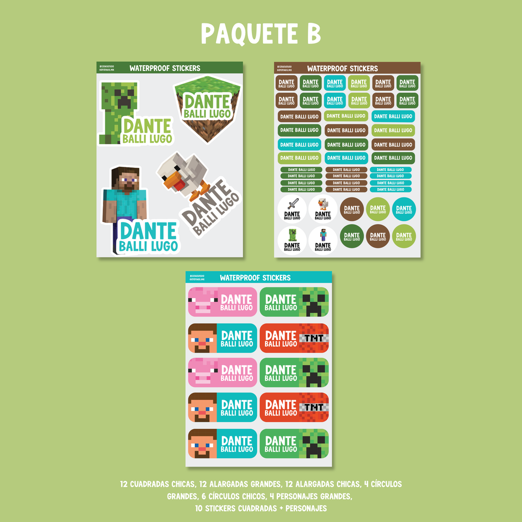 Stickers Minecraft