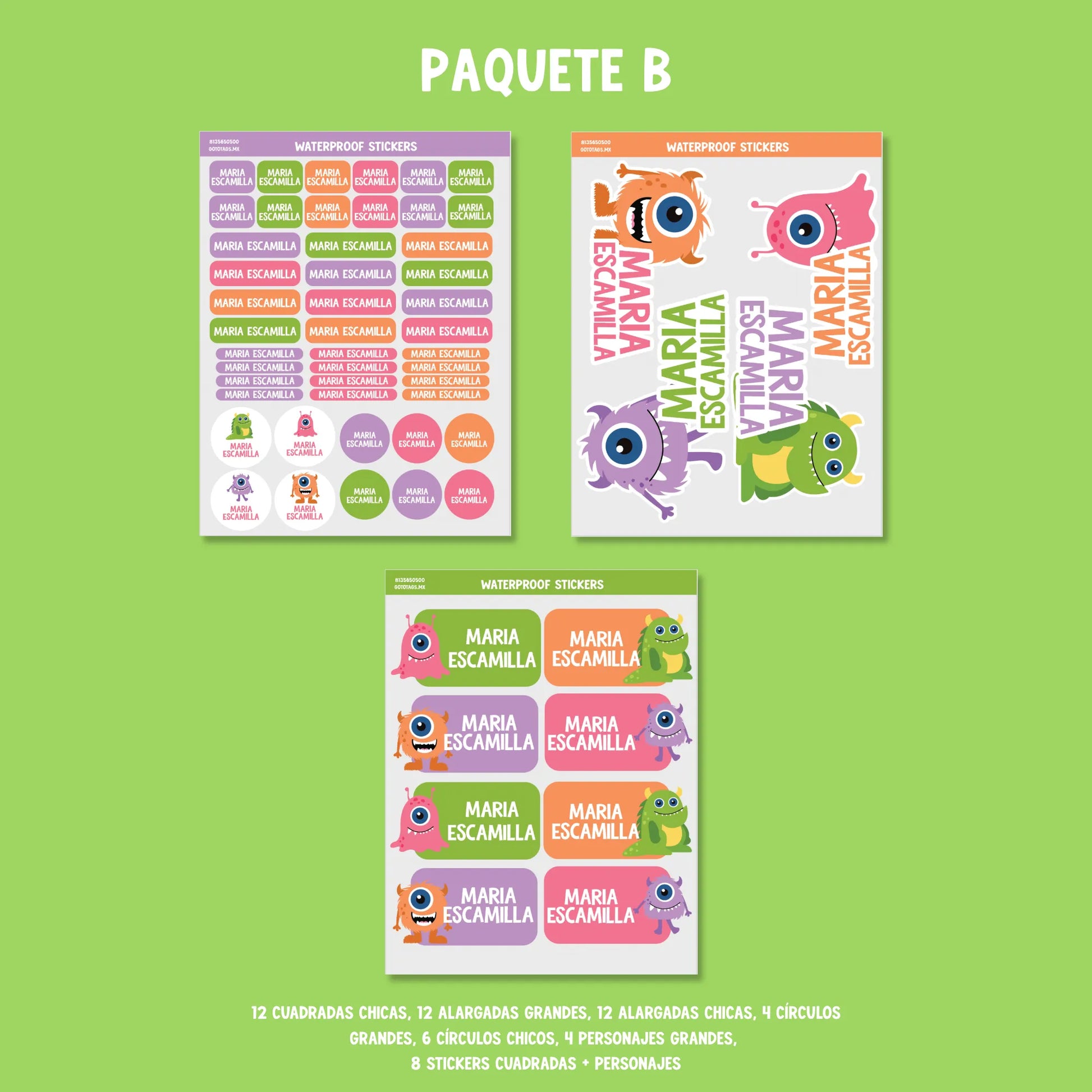 Stickers Monsters