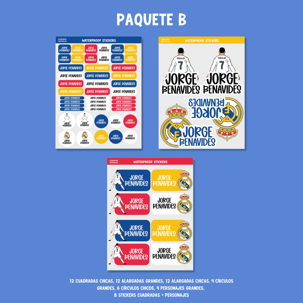 Stickers Real Madrid