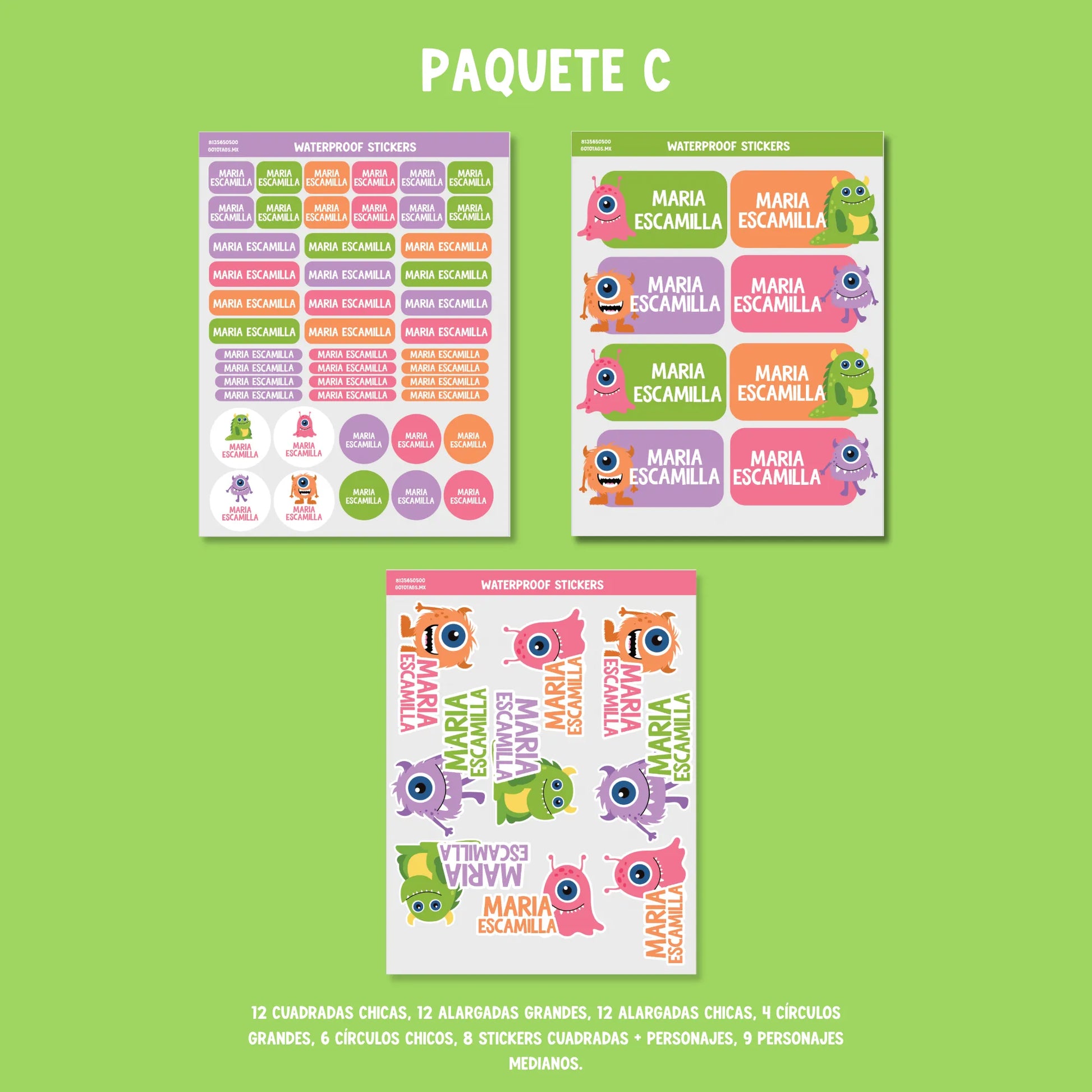 Stickers Monsters