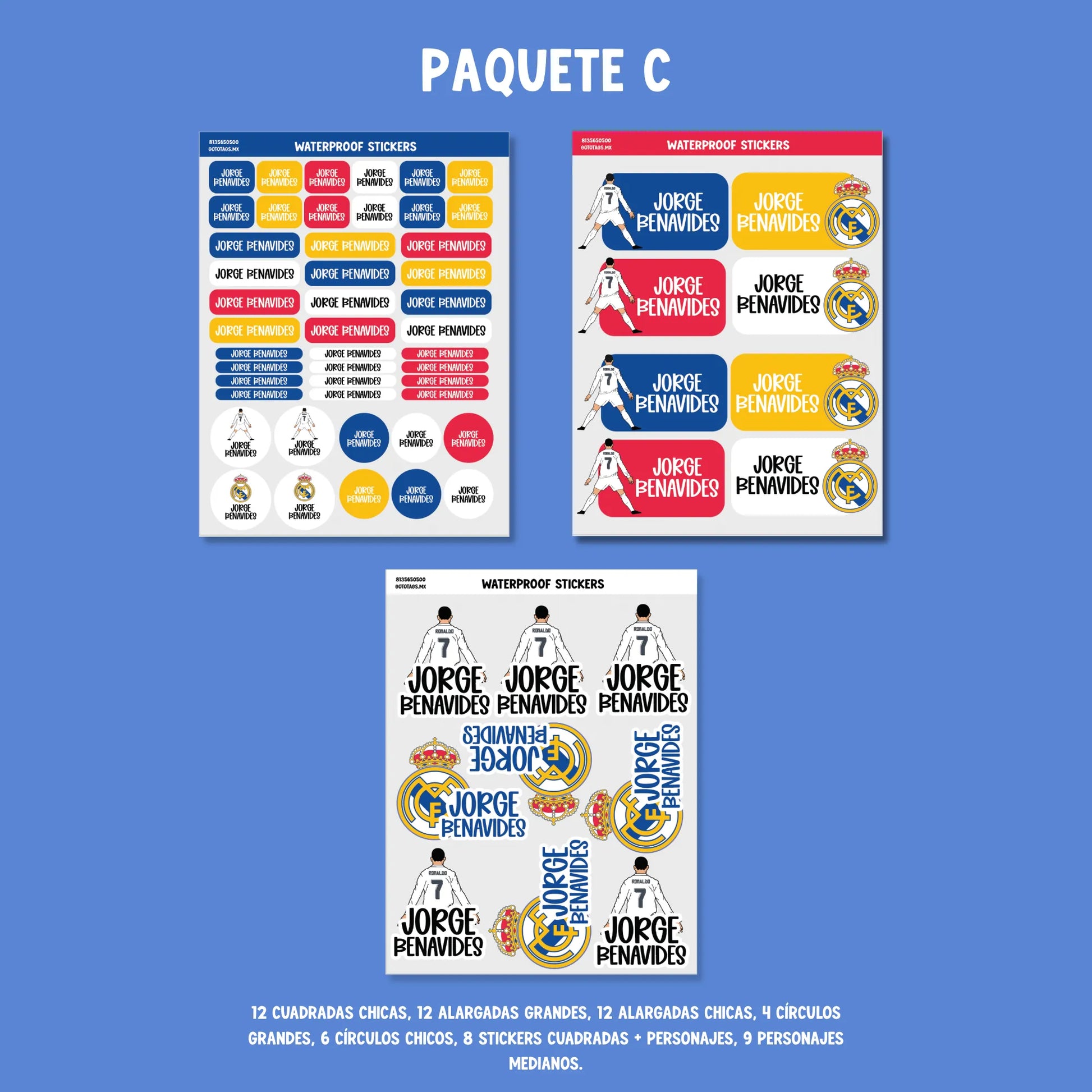 Stickers Real Madrid