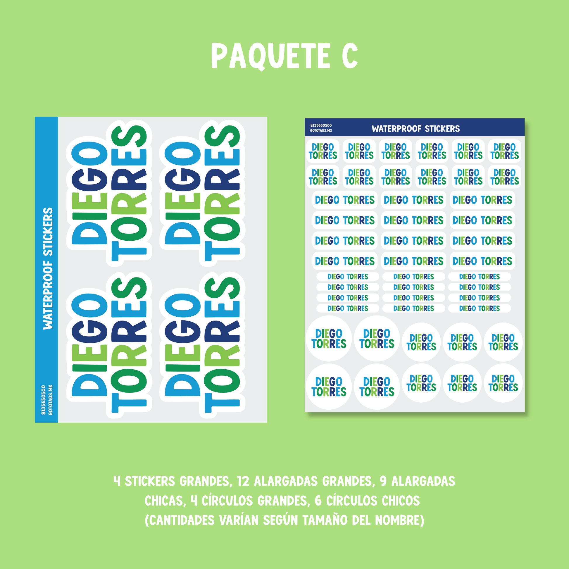 Stickers Silueta: Color 03