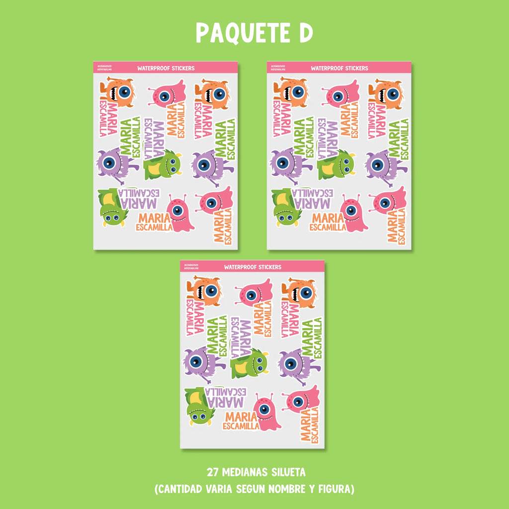 Stickers Monsters