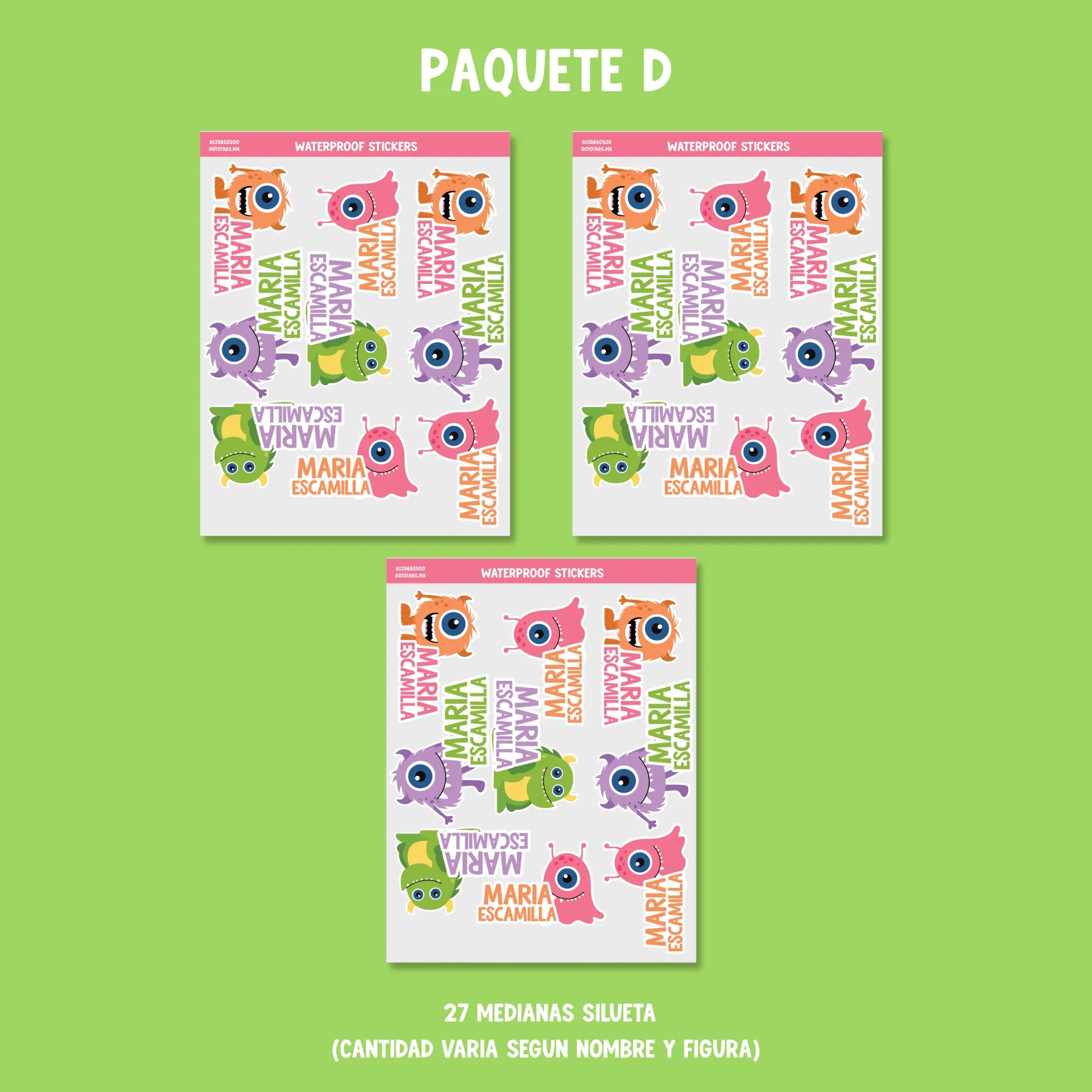 Stickers Monsters