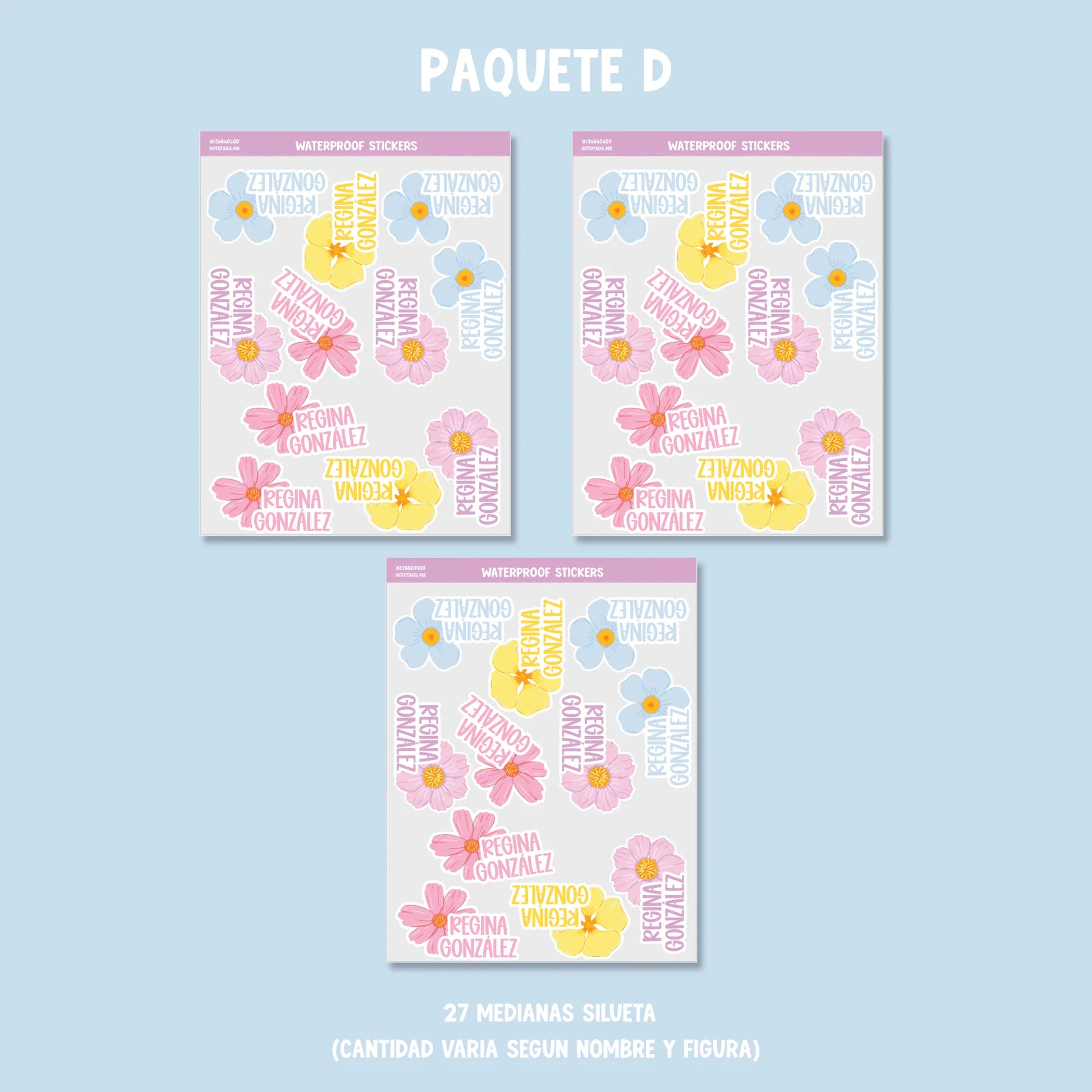 Stickers Flores