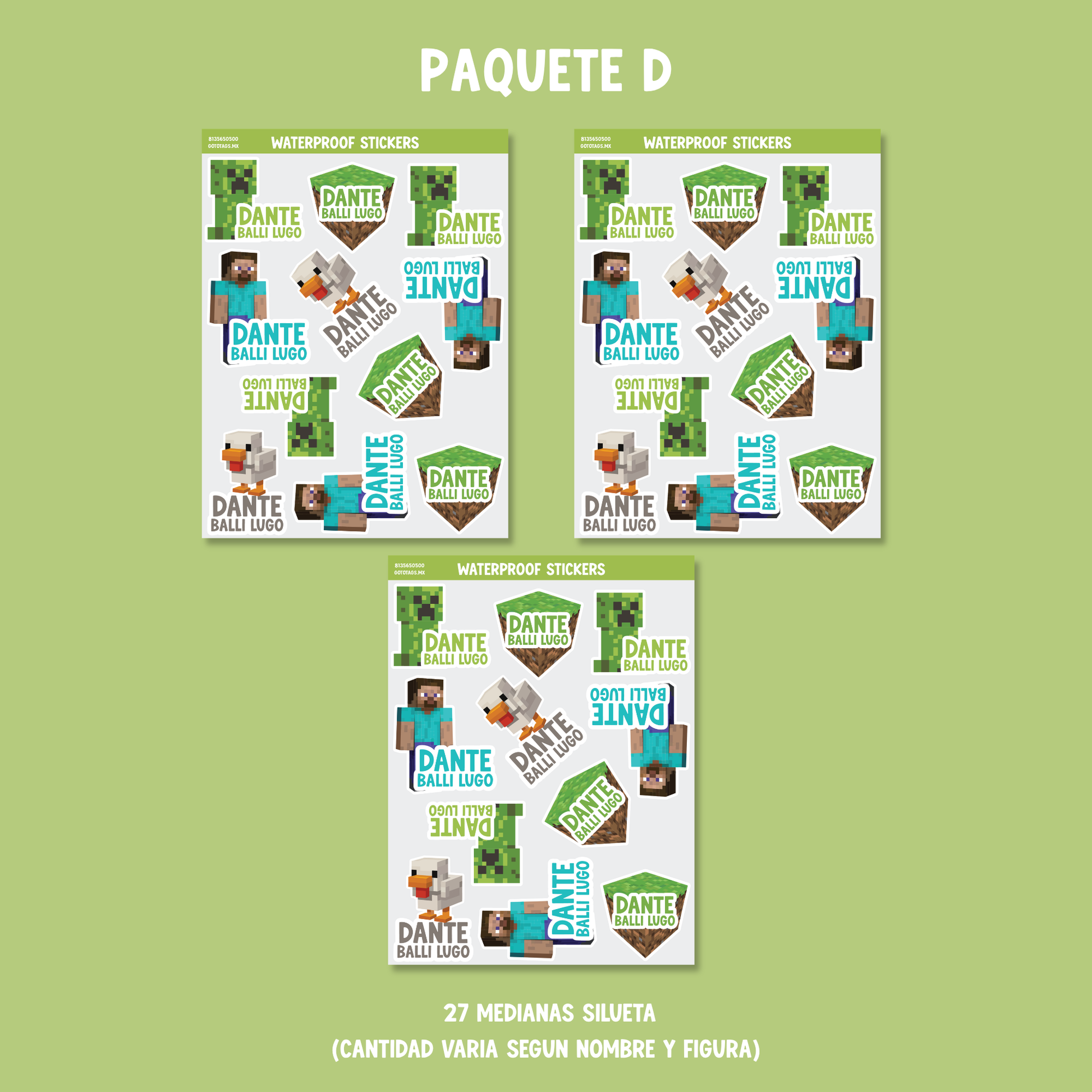 Stickers Minecraft
