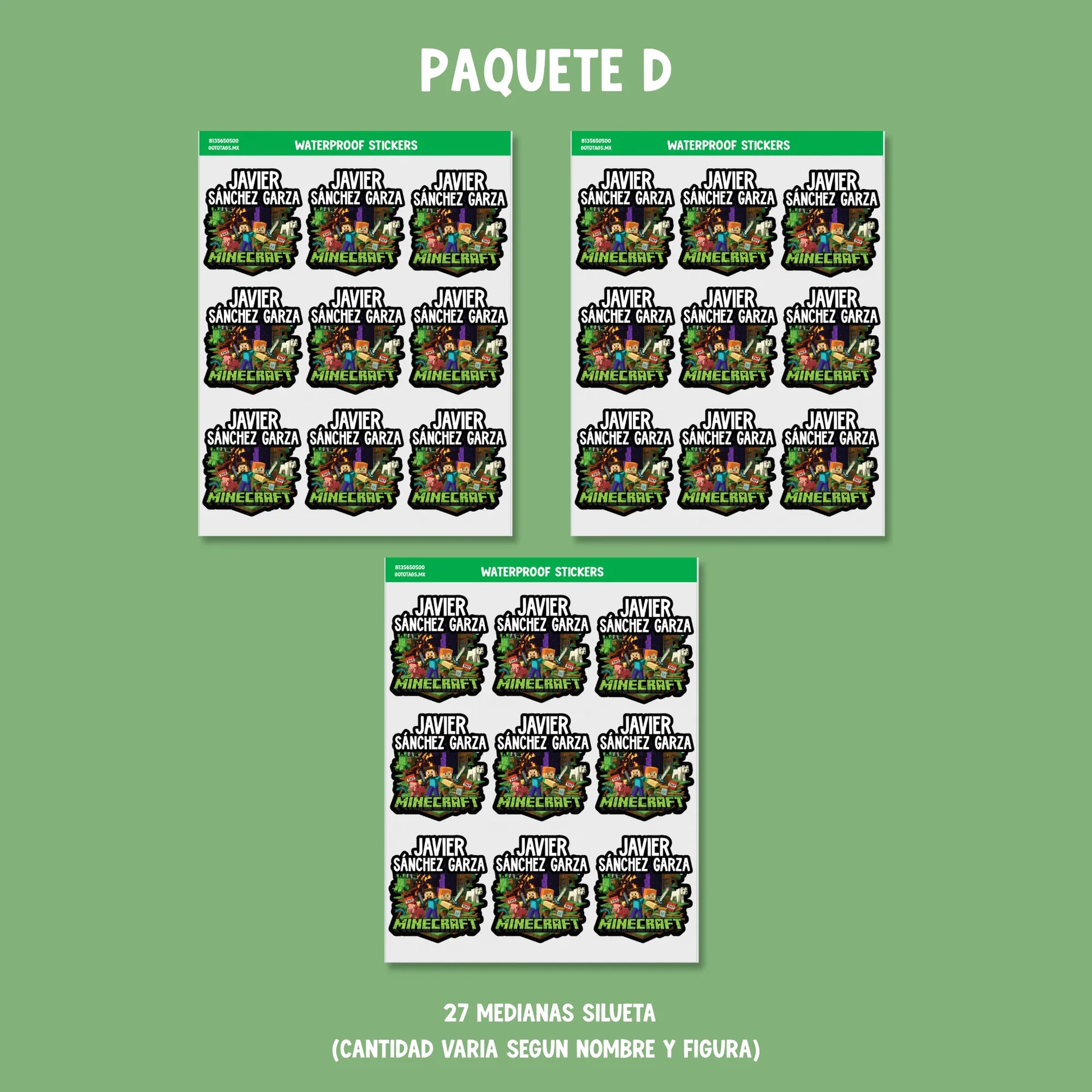 Stickers Minecraft