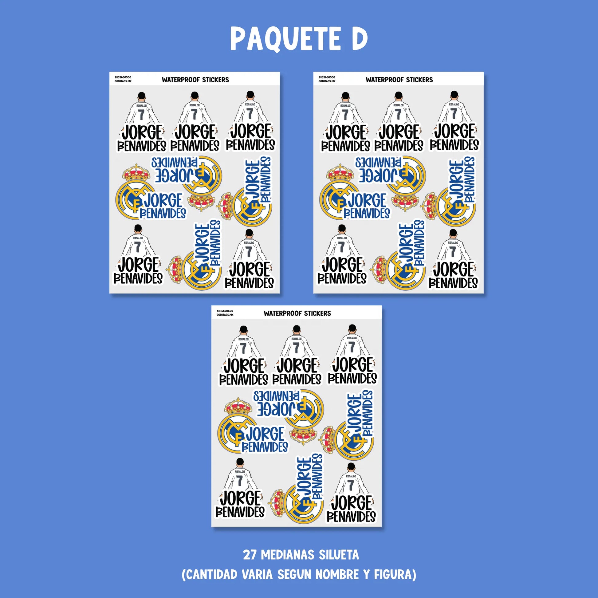 Stickers Real Madrid