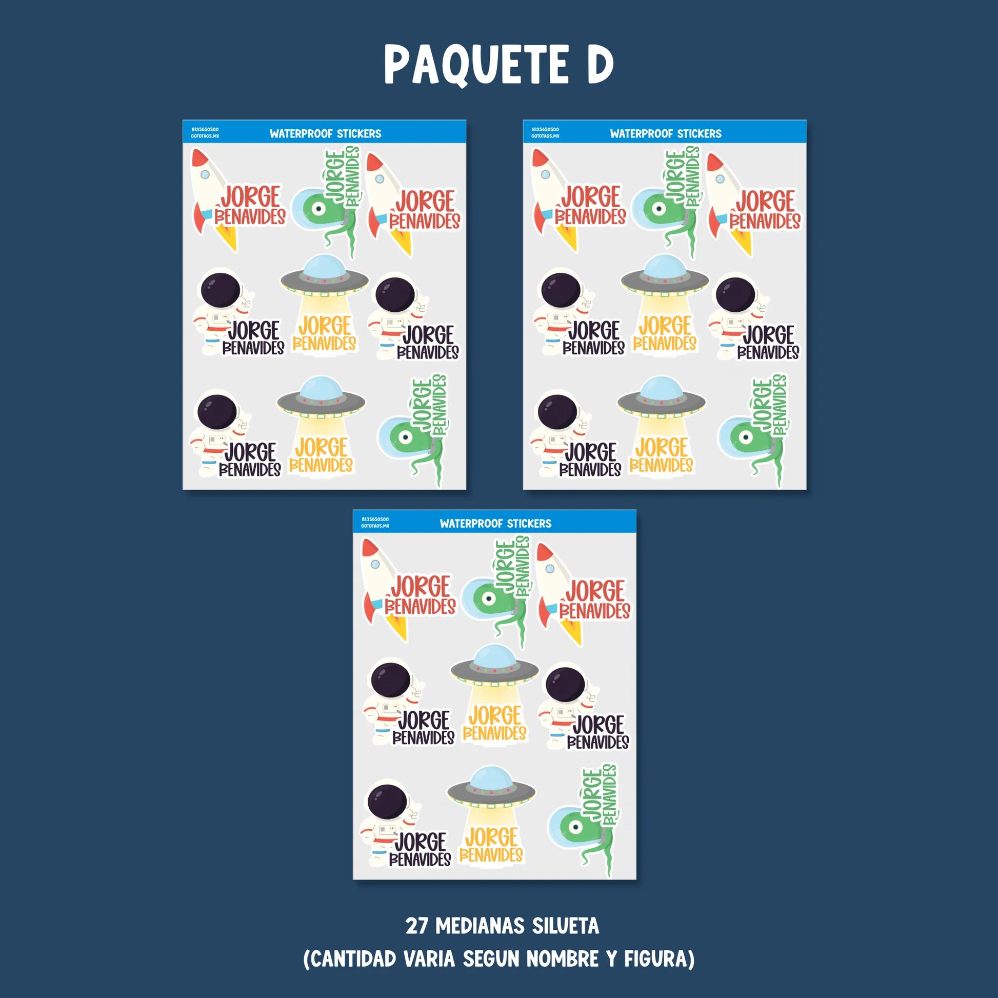Stickers Espacio