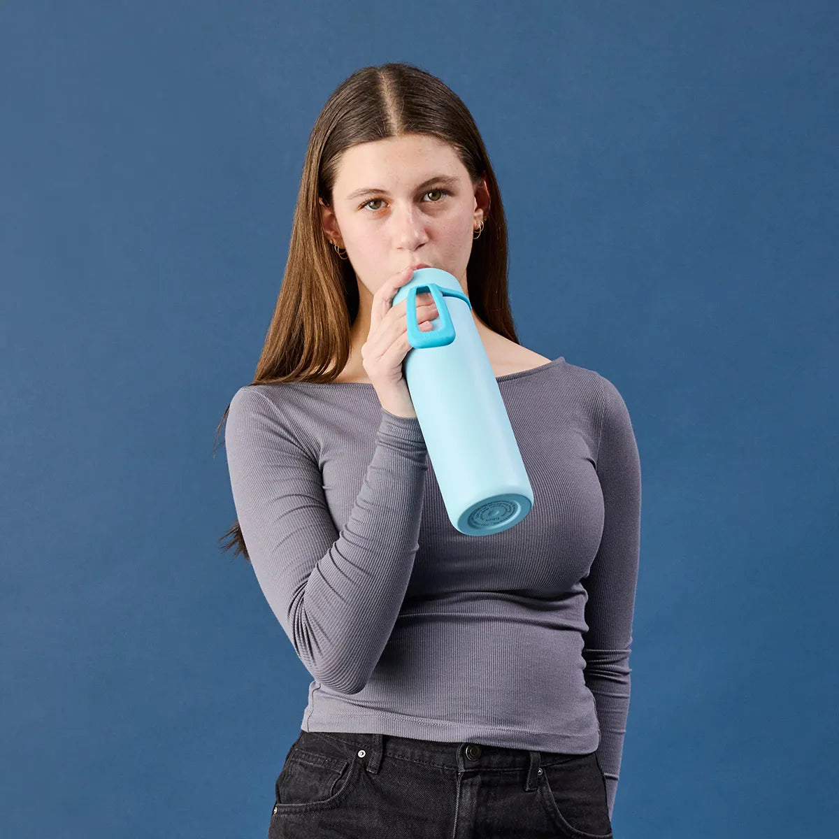 Termo Flip Top Midnight - 690mL