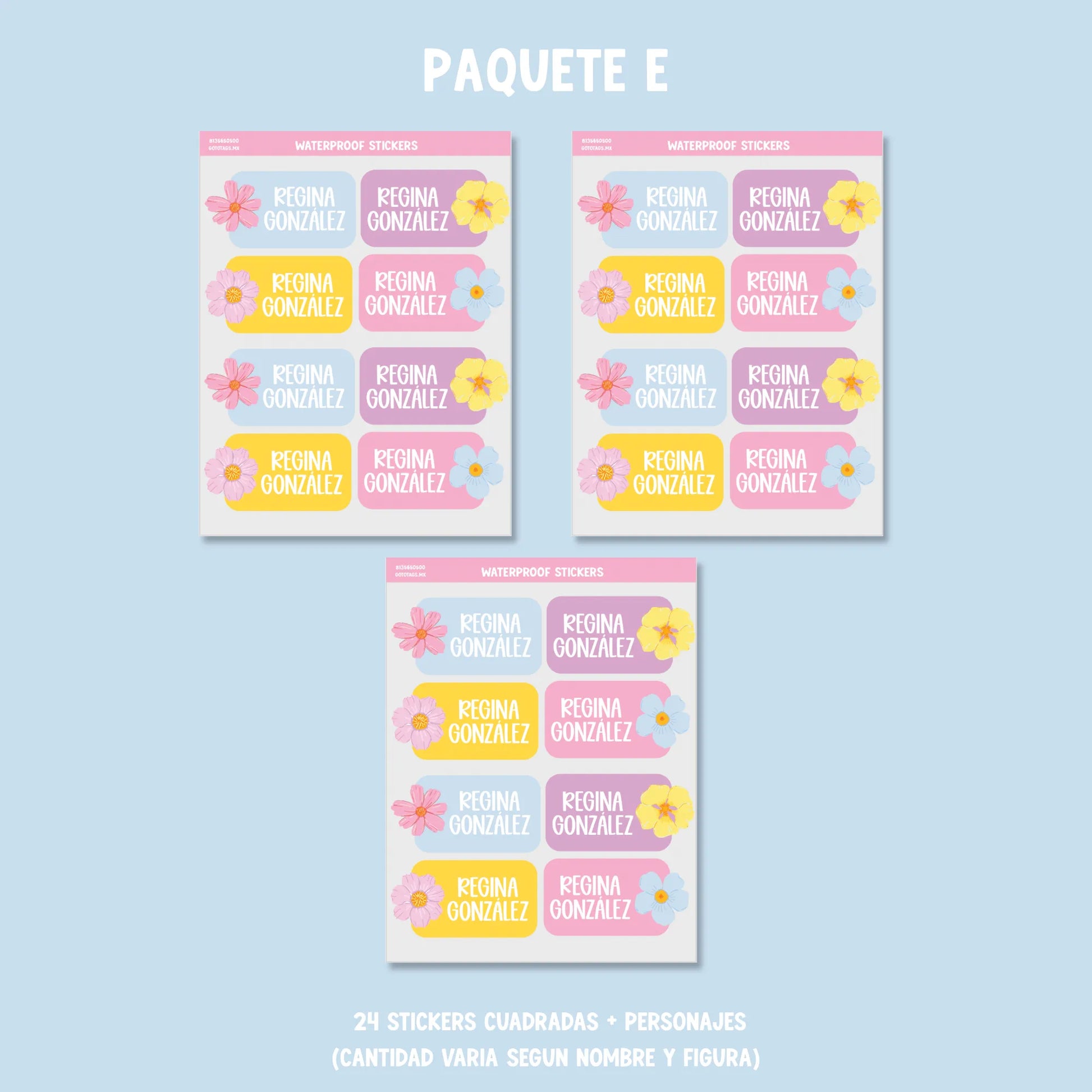 Stickers Flores