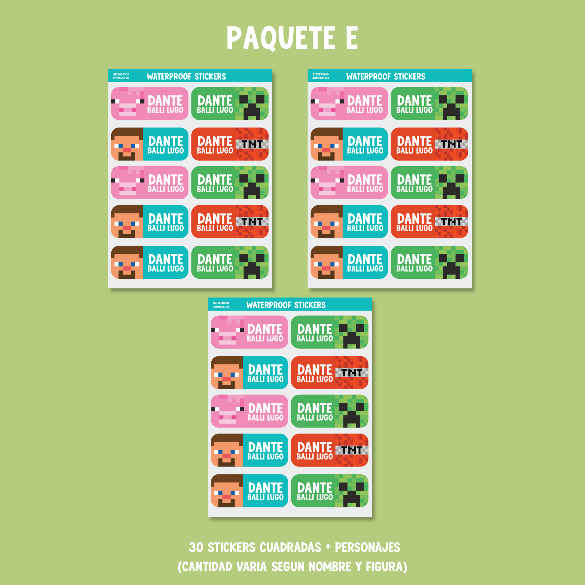 Stickers Minecraft