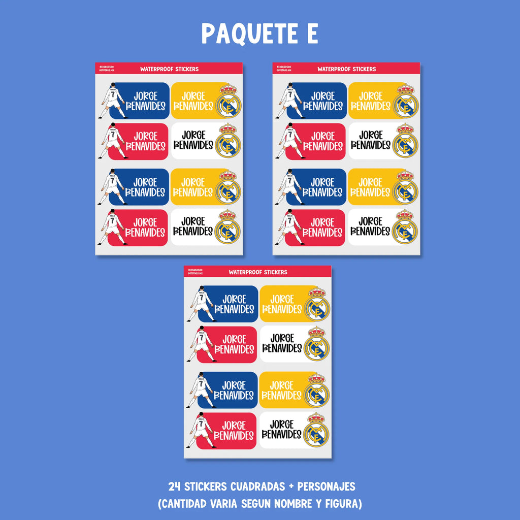 Stickers Real Madrid