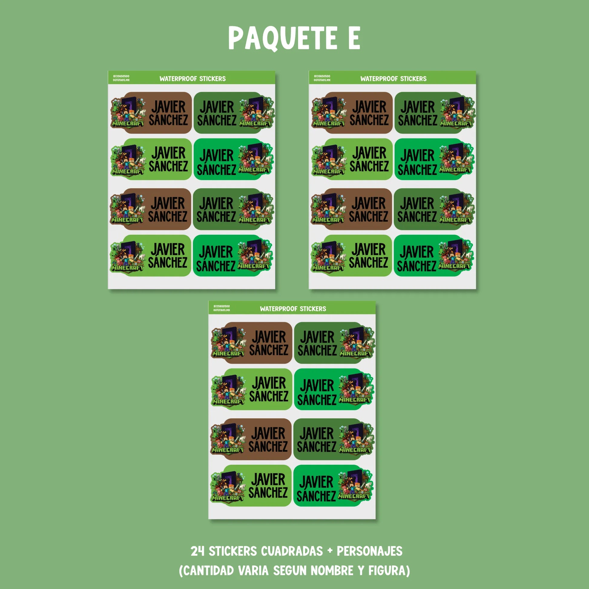 Stickers Minecraft