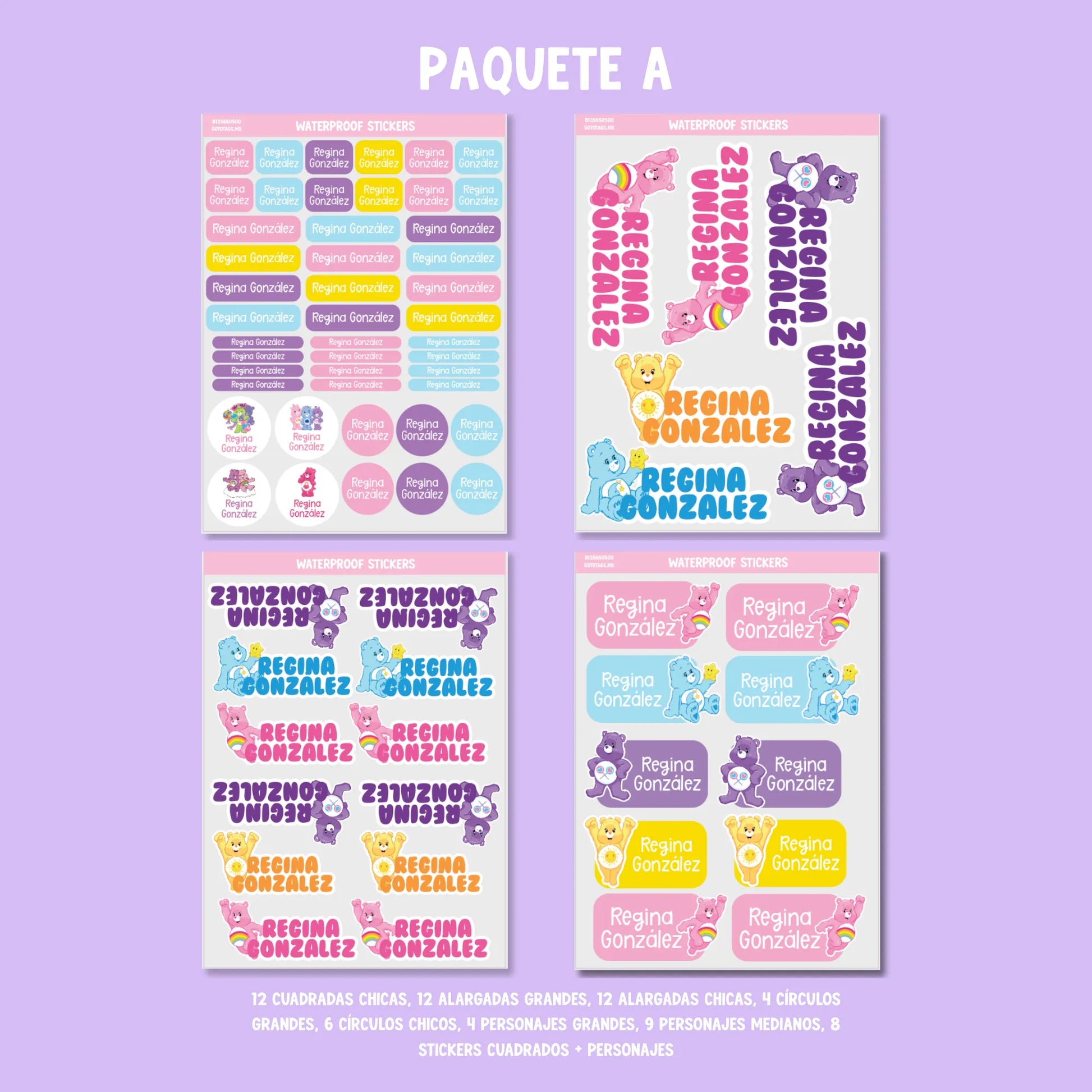 Stickers Carebares
