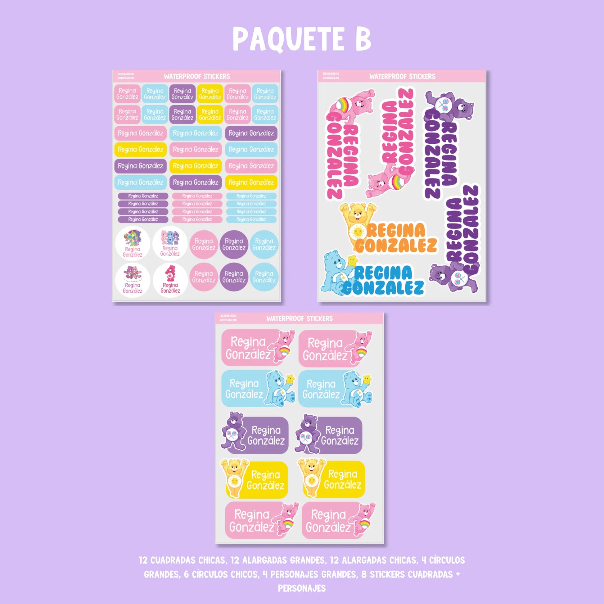 Stickers Carebares
