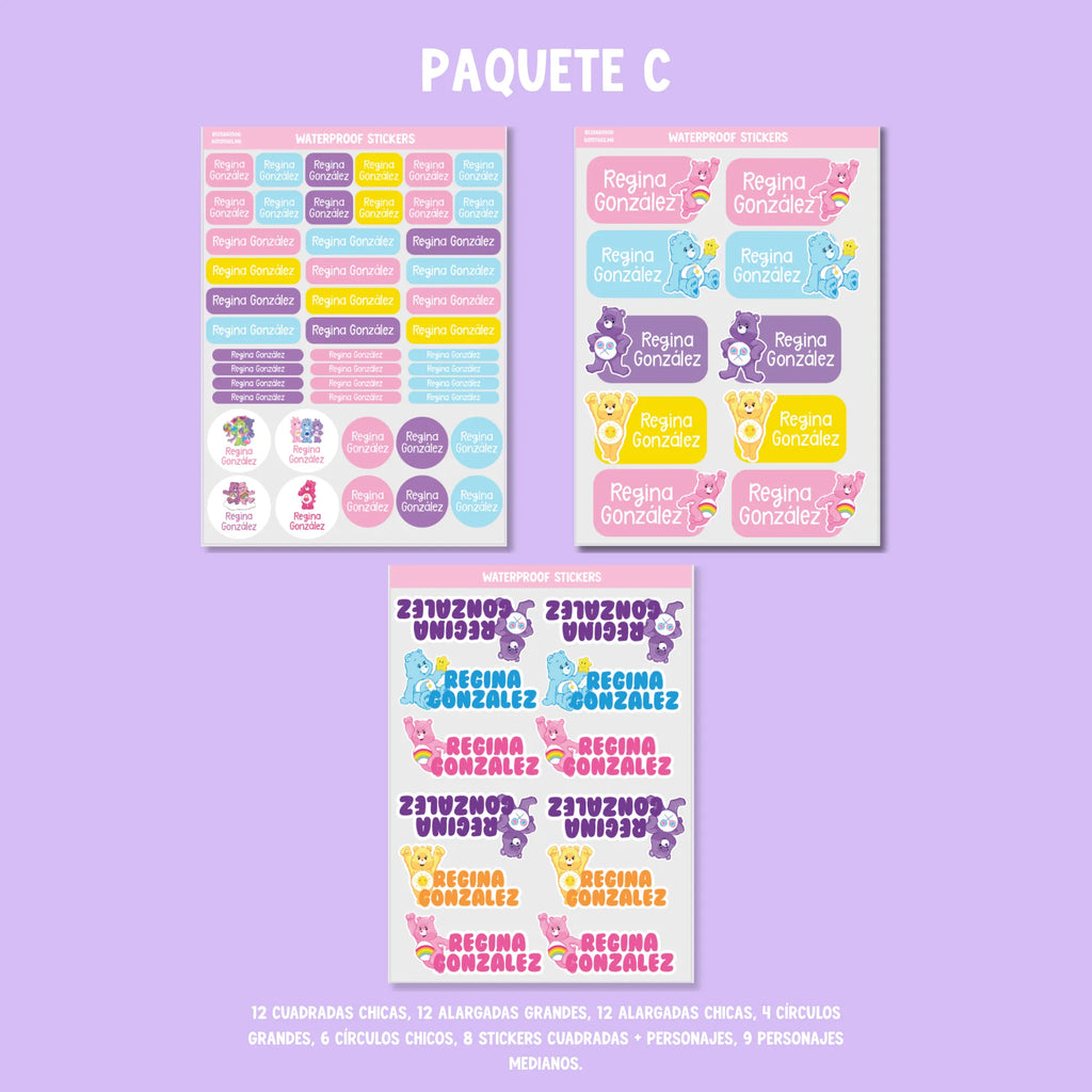 Stickers Carebares