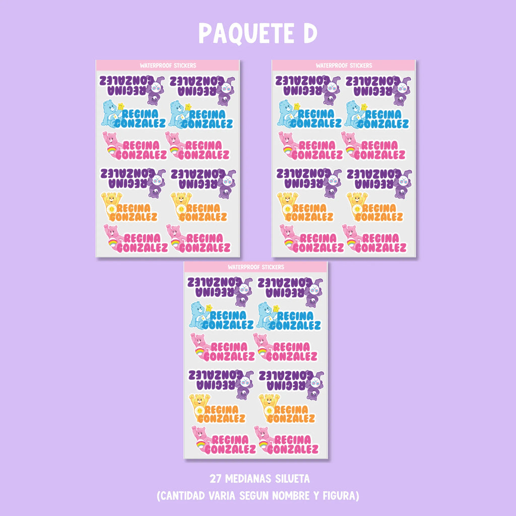 Stickers Carebares