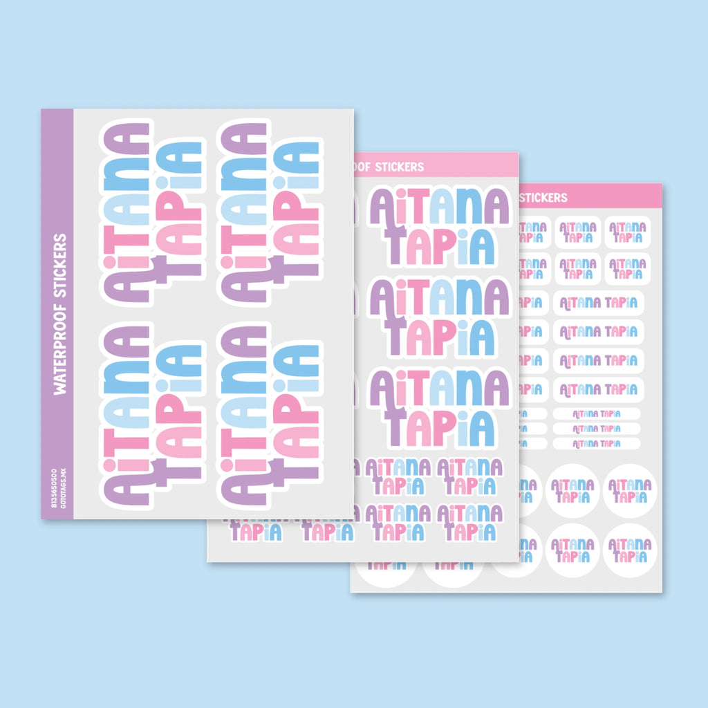 Stickers Silueta: Color 10