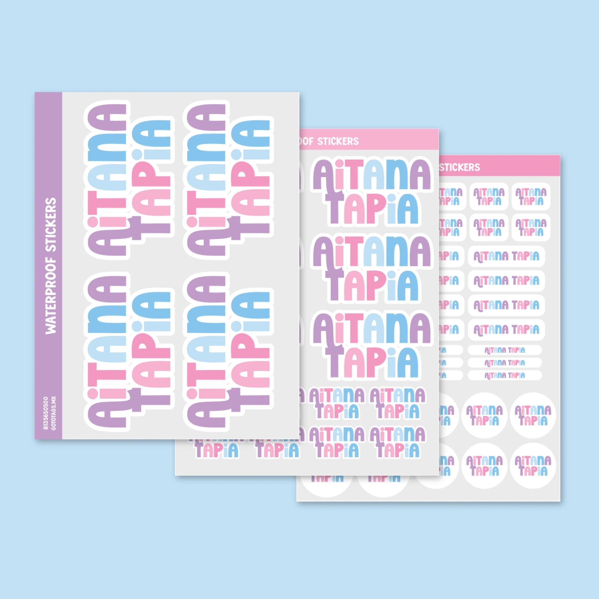 Stickers Silueta: Color 10