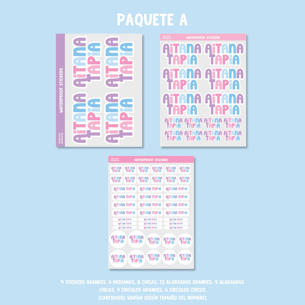 Stickers Silueta: Color 10