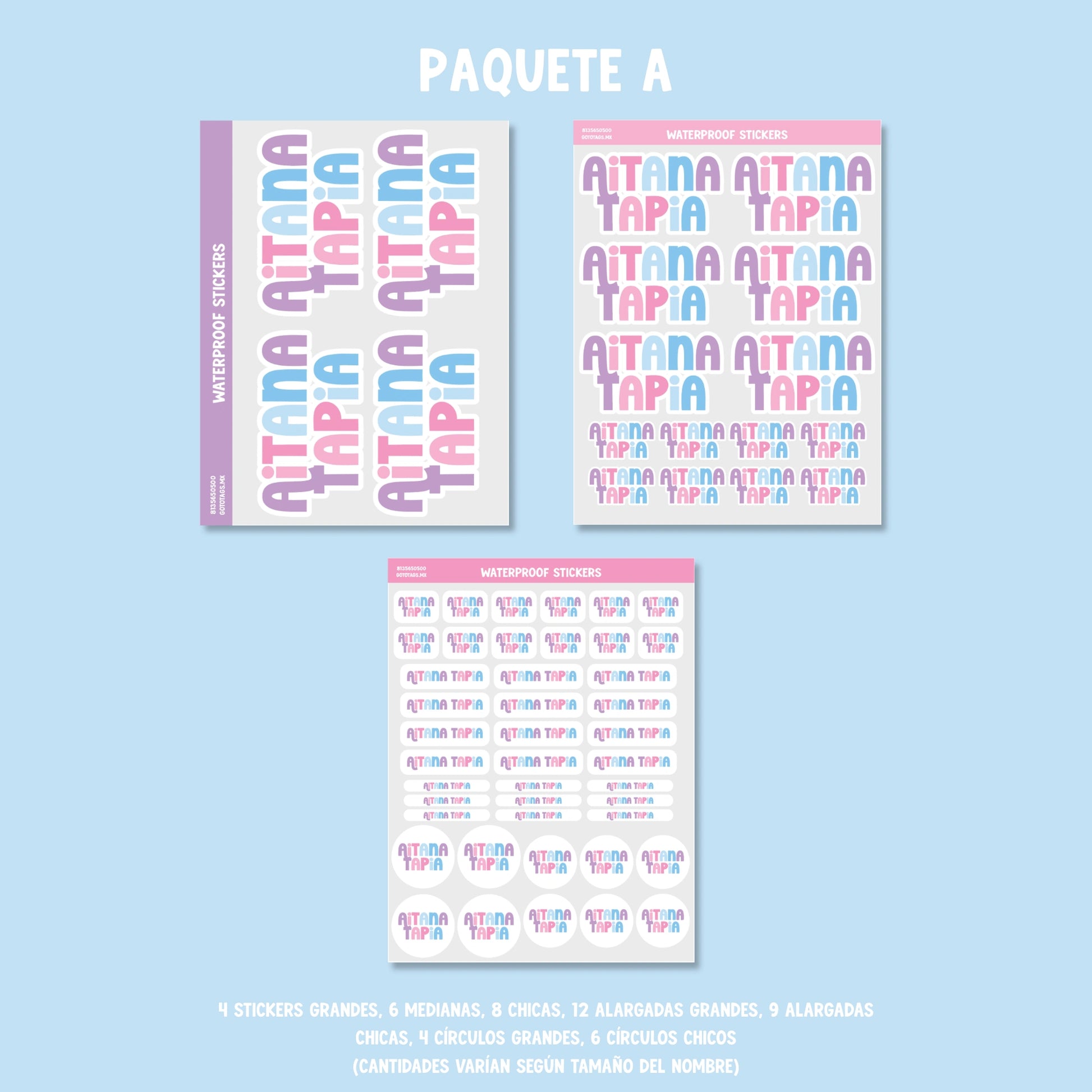 Stickers Silueta: Color 10