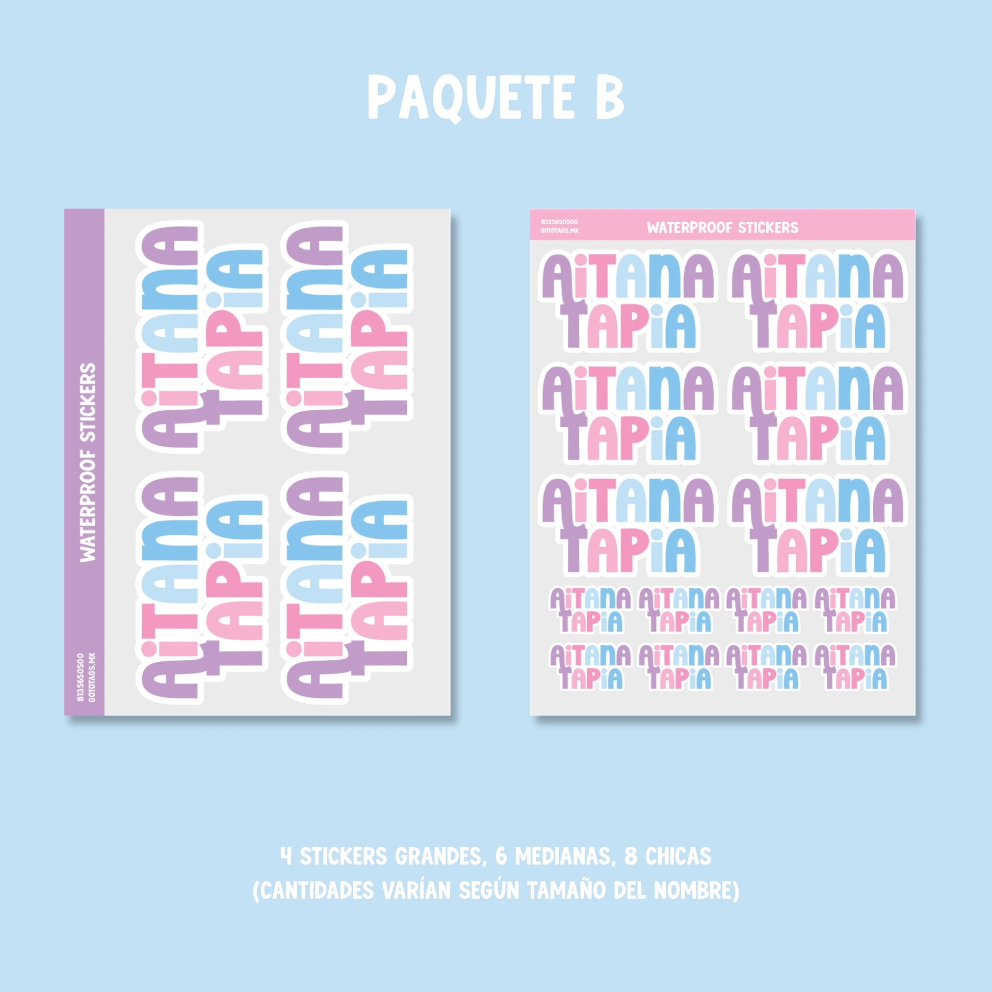 Stickers Silueta: Color 10
