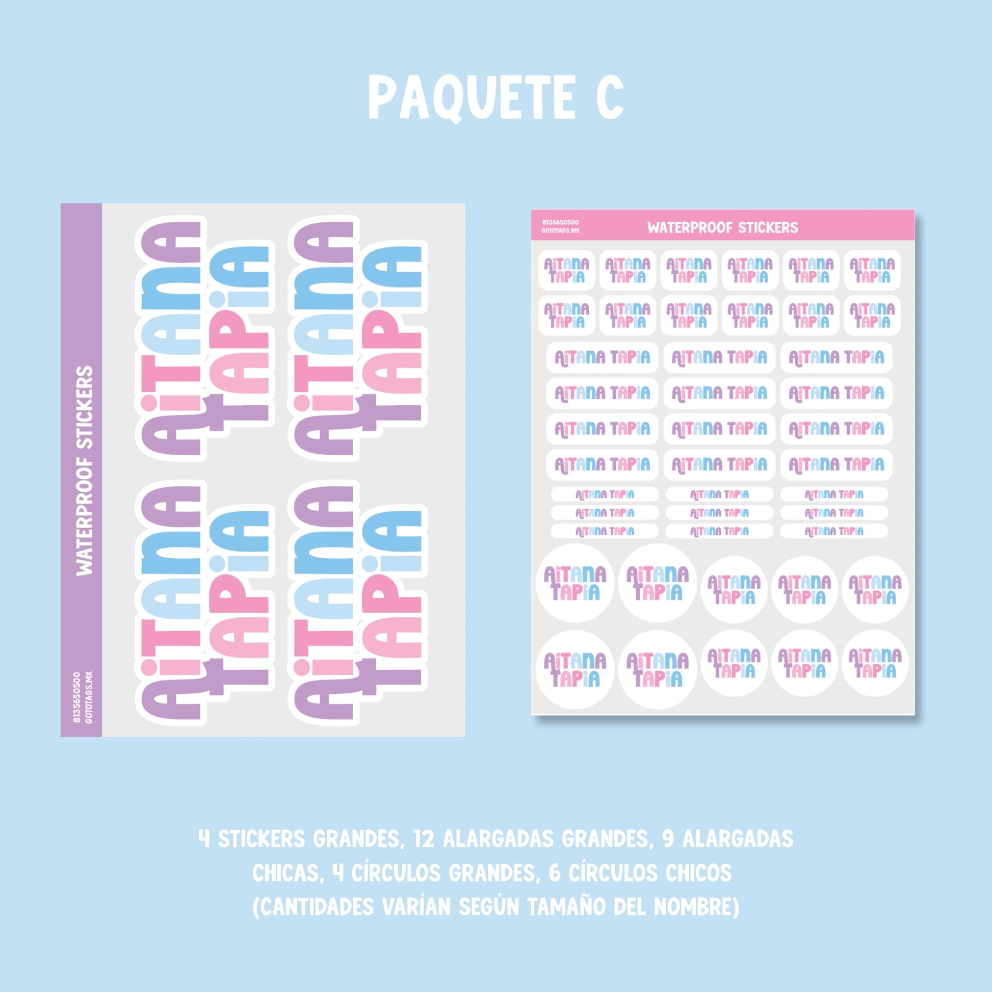 Stickers Silueta: Color 10