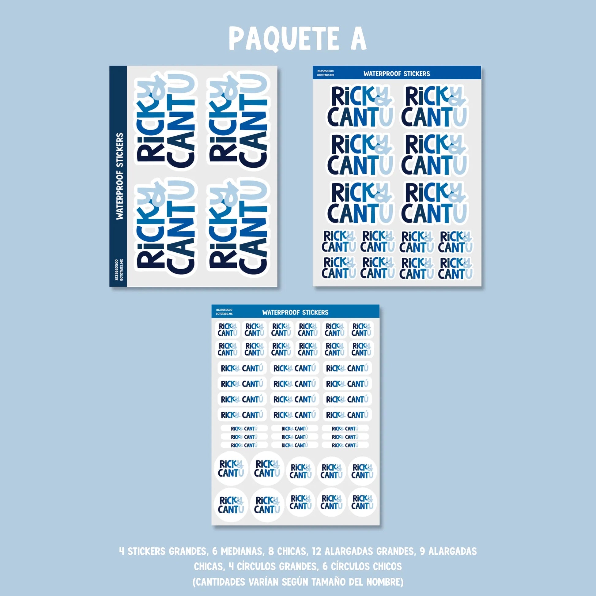 Stickers Silueta: Color 02