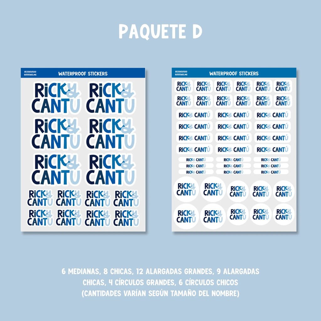 Stickers Silueta: Color 02