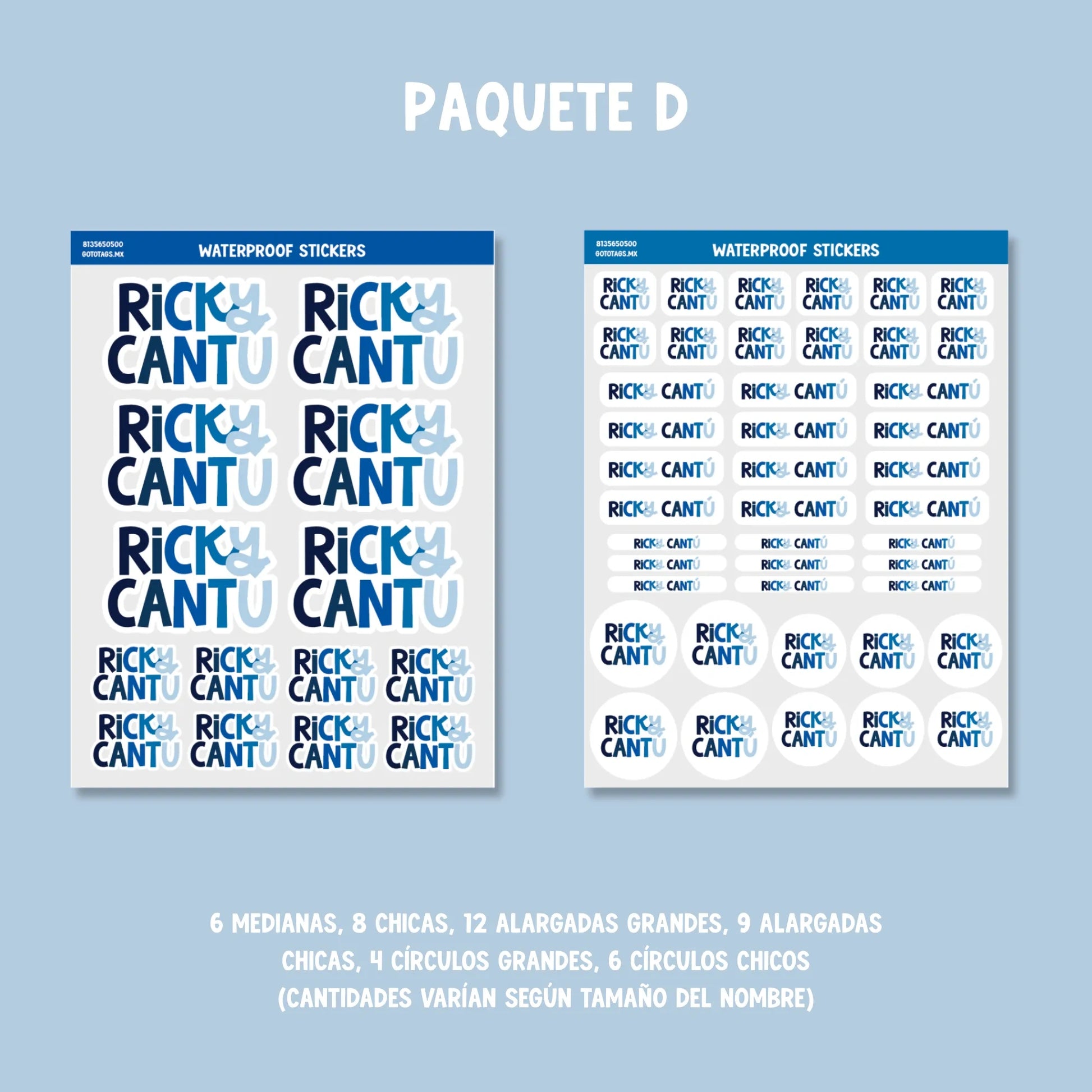 Stickers Silueta: Color 02