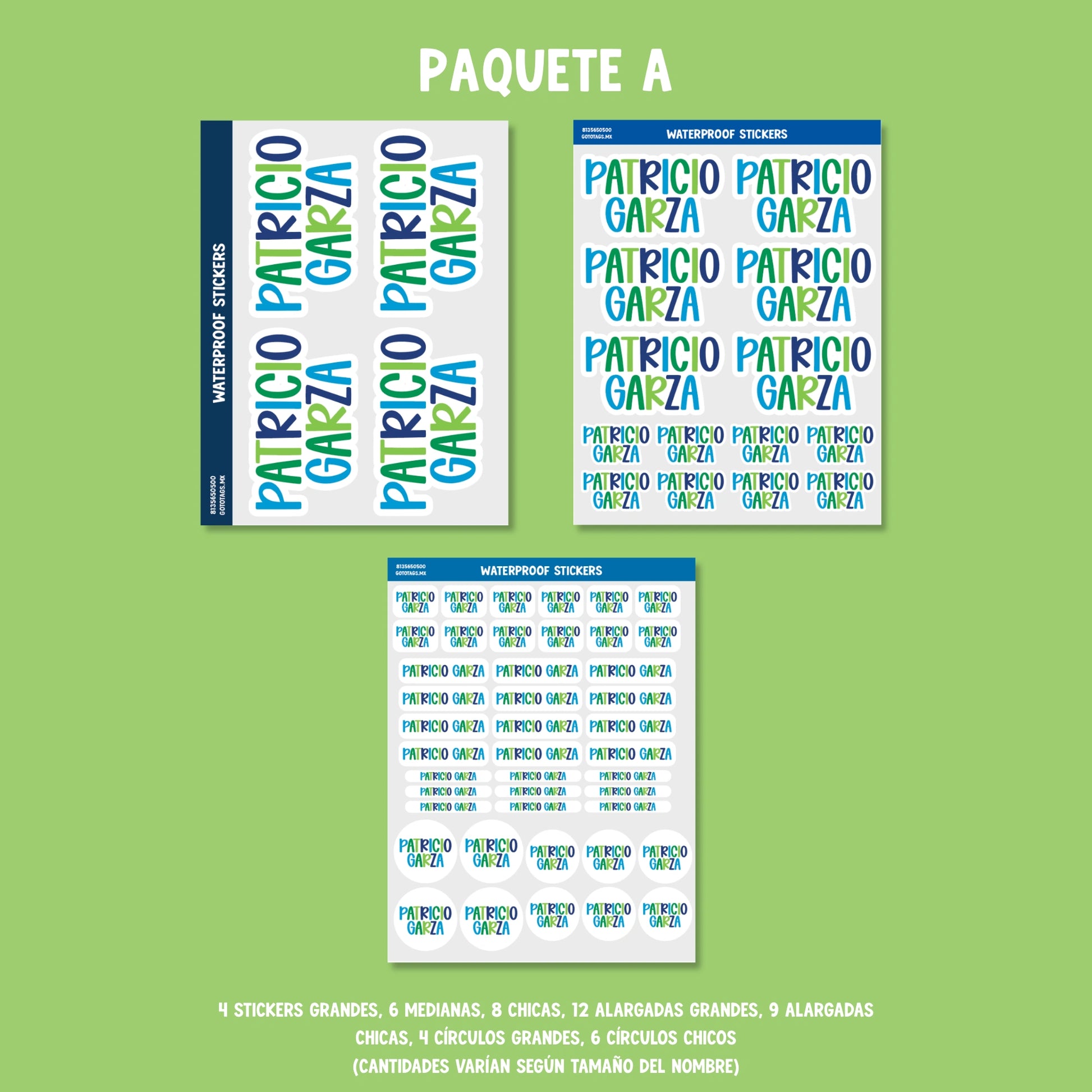 Stickers Silueta: Color 03