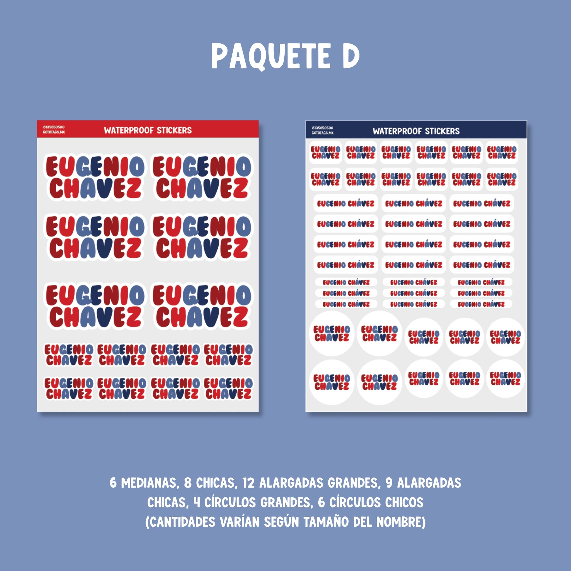 Stickers Silueta: Color 04