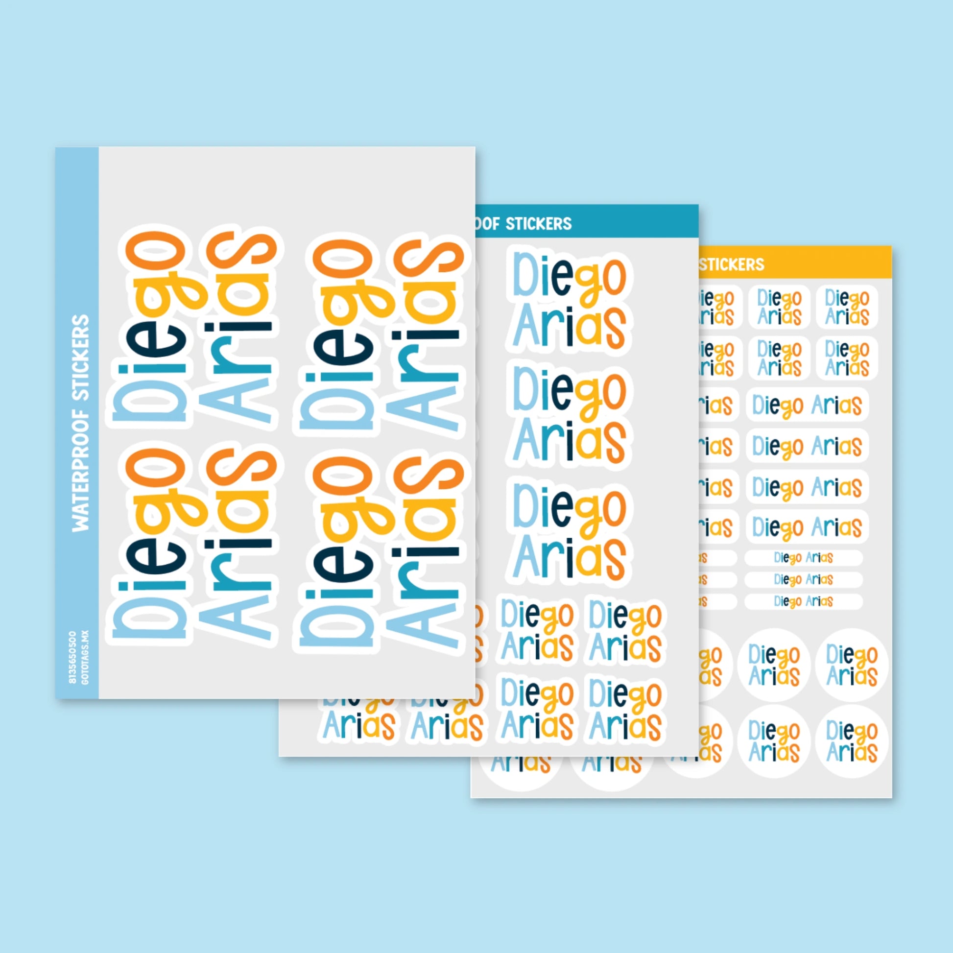 Stickers Silueta: Color 05