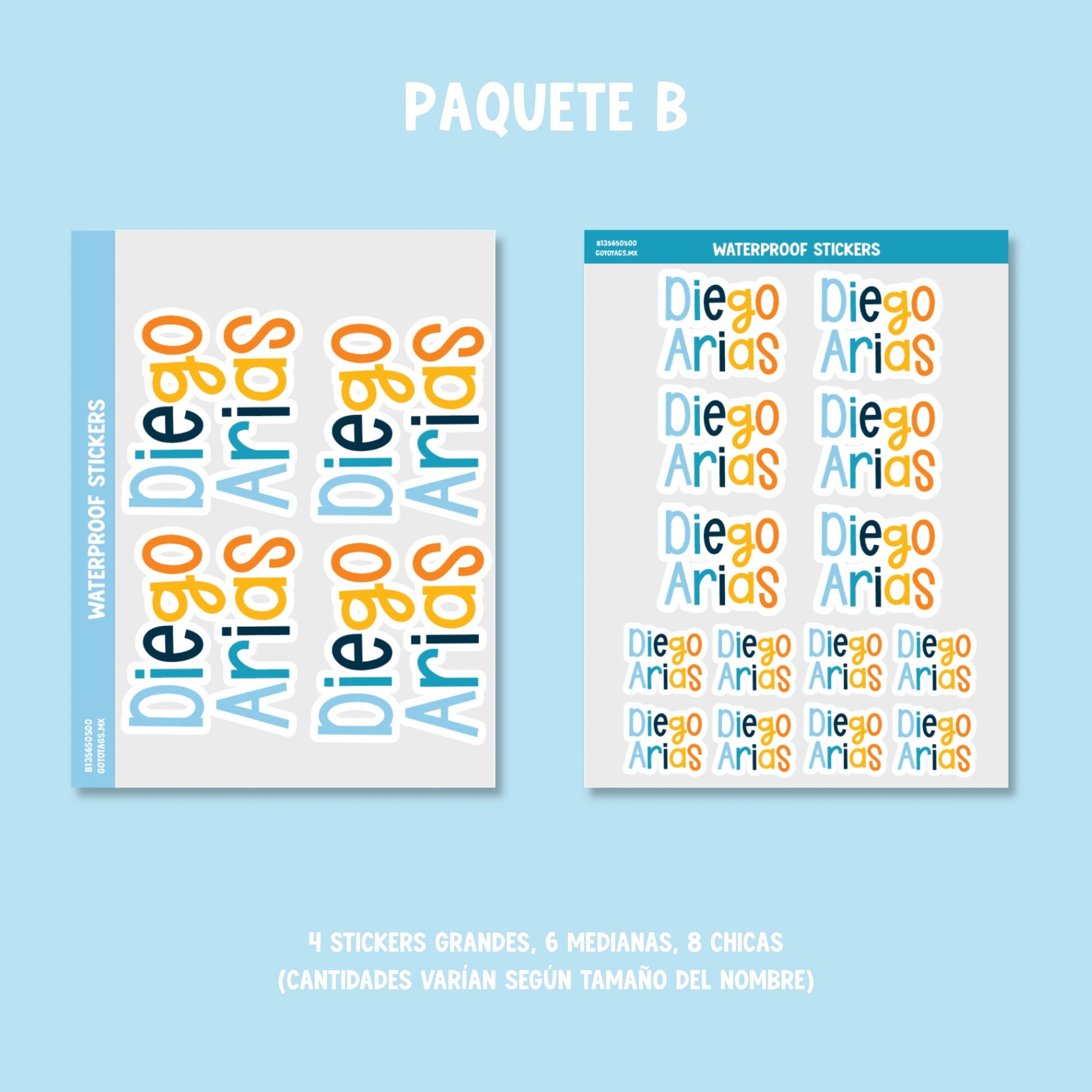 Stickers Silueta: Color 05