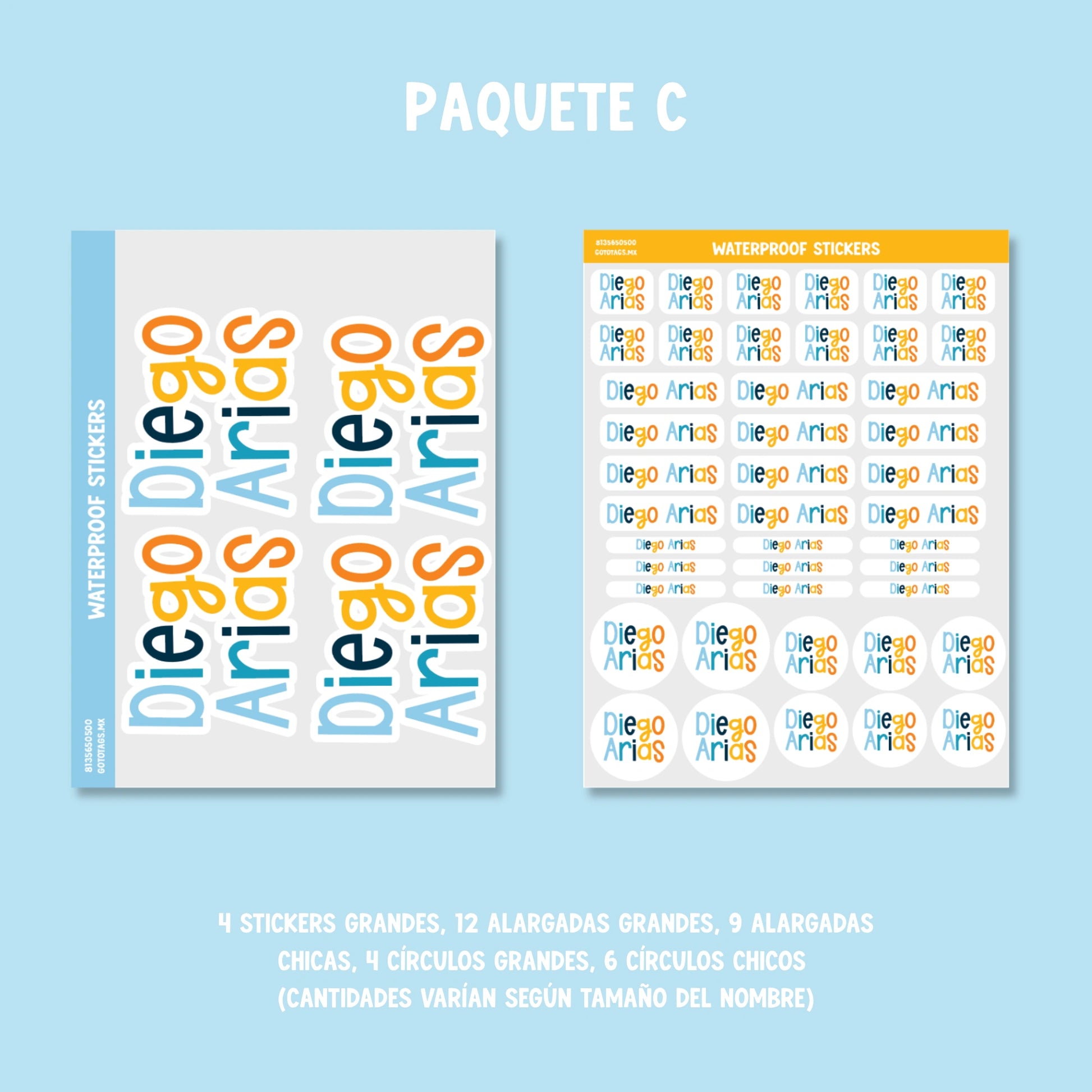 Stickers Silueta: Color 05