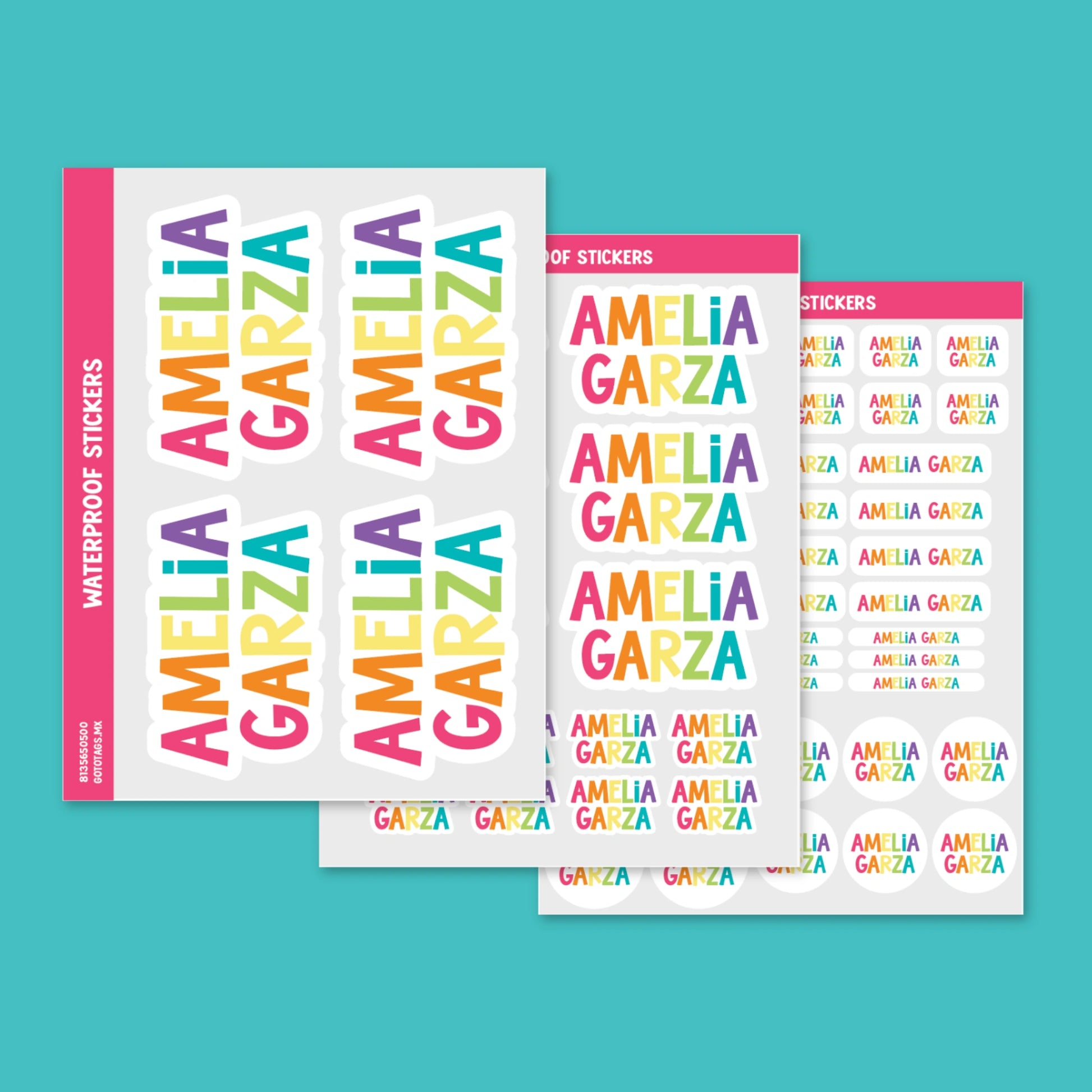 Stickers Silueta: Color 06