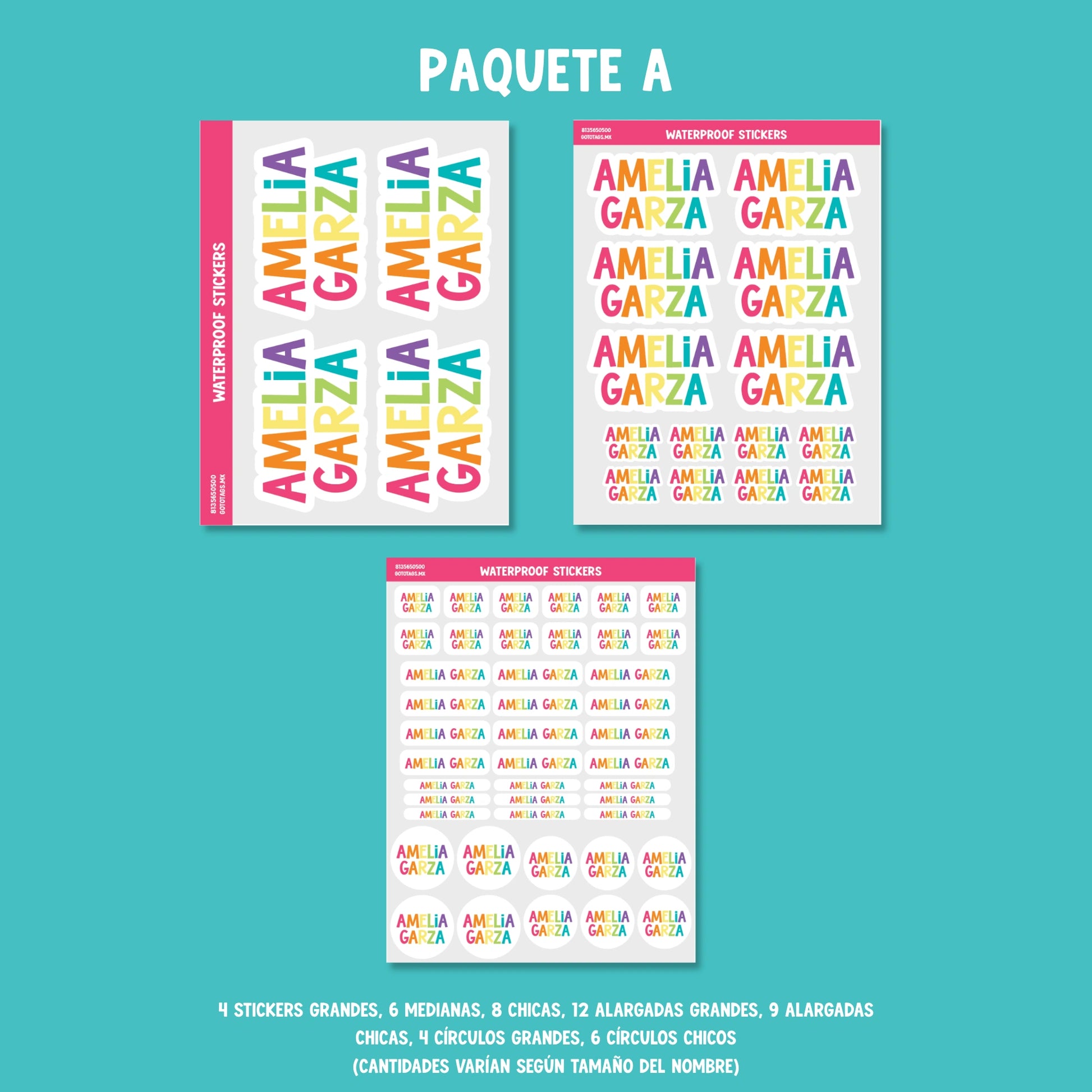 Stickers Silueta: Color 06